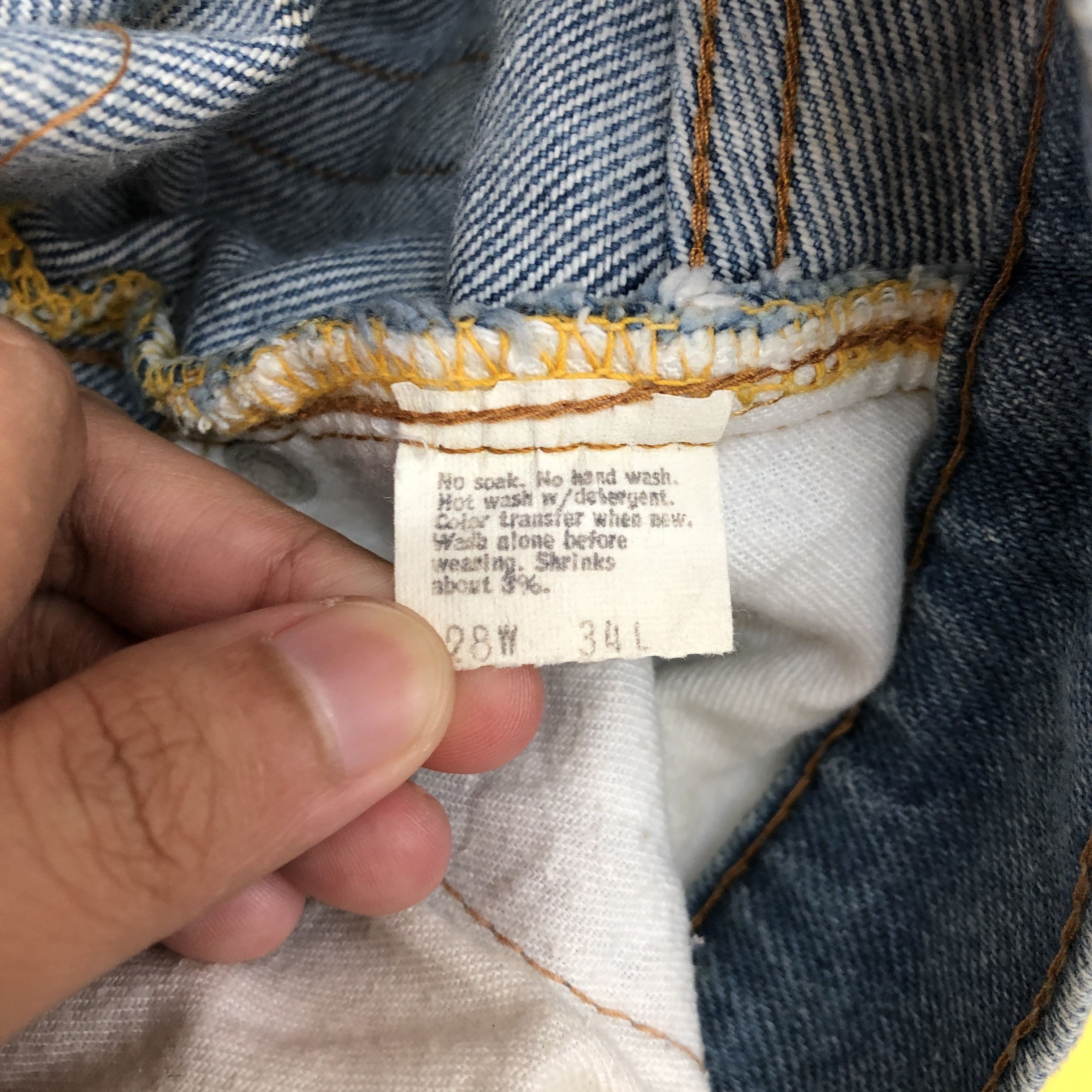 Levi's Vintage 70's Levis 505 Faded Jeans Levi's Light Wash Denim Size 28" / US 6 / IT 42 - 9 Thumbnail