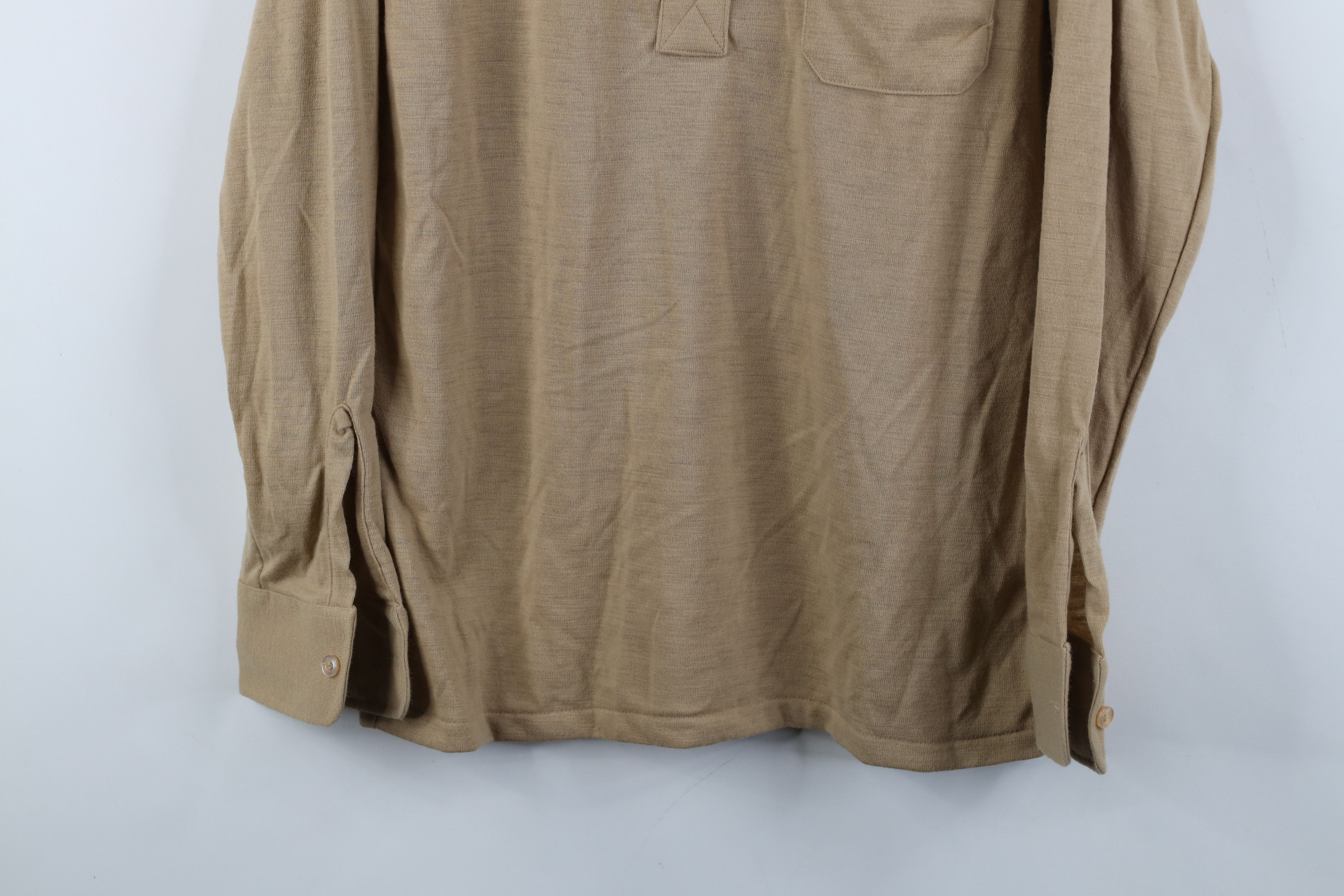 Vintage Vintage 70s Streetwear Collared Long Sleeve Polo Shirt USA Size US M / EU 48-50 / 2 - 3 Thumbnail