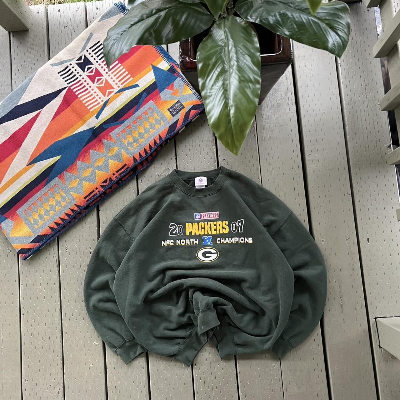 NFL × Vintage vintage green bay packers crewneck Size US XL / EU 56 / 4 - 4 Thumbnail