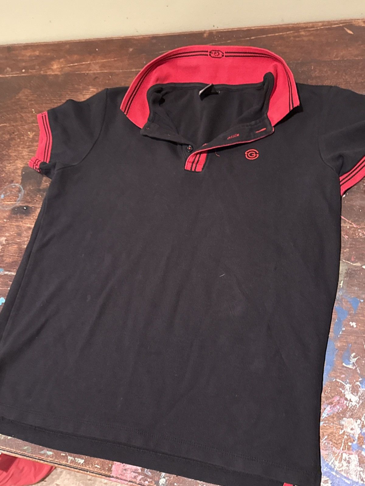 Designer × Vintage Salvatore Galliano Polo Size US M / EU 48-50 / 2 - 2 Thumbnail