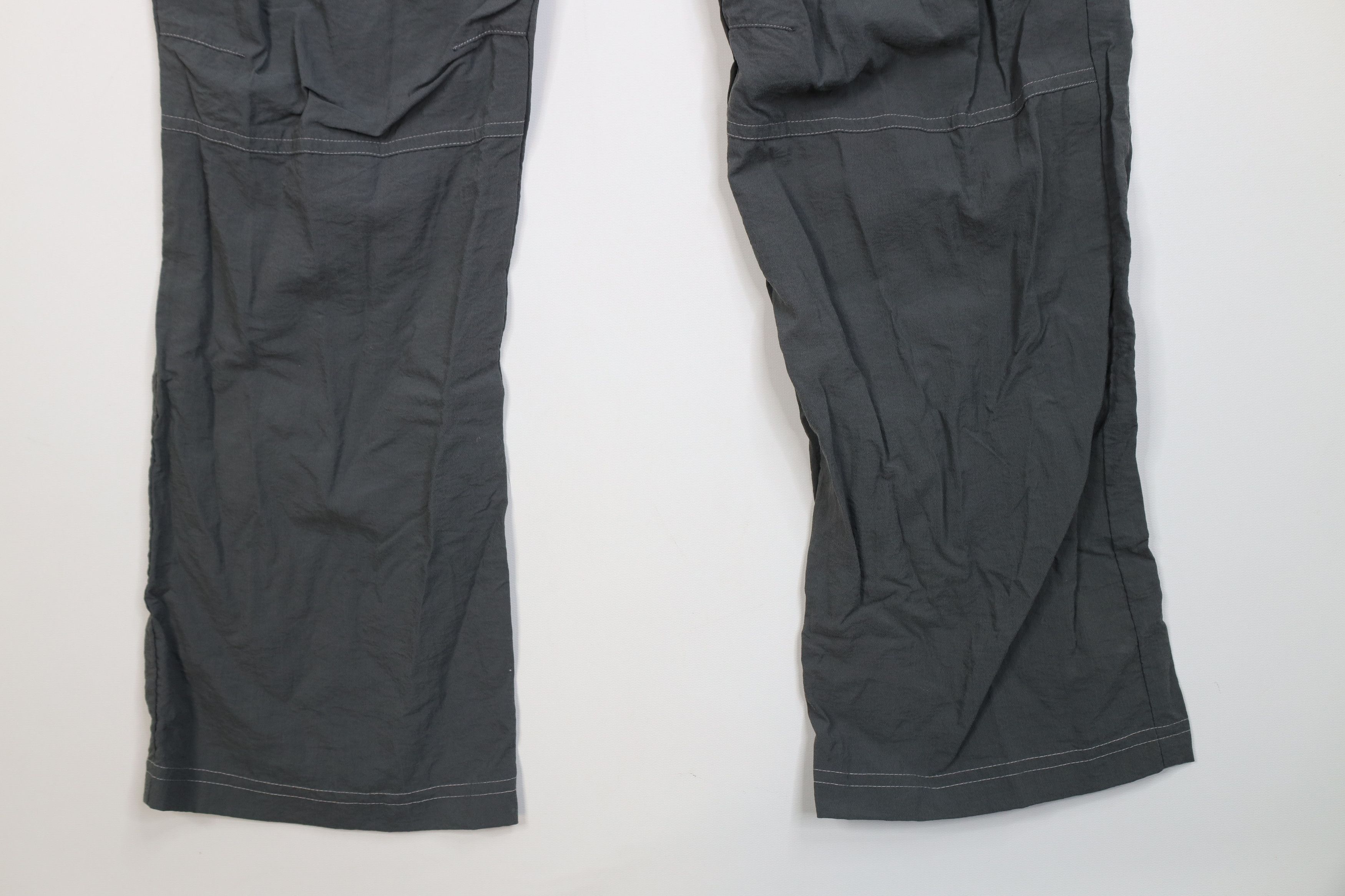 Vintage Vintage 90s Y2K Streetwear Babydoll Wide Leg Cargo Pants Size 27" / US 4 / IT 40 - 4 Thumbnail