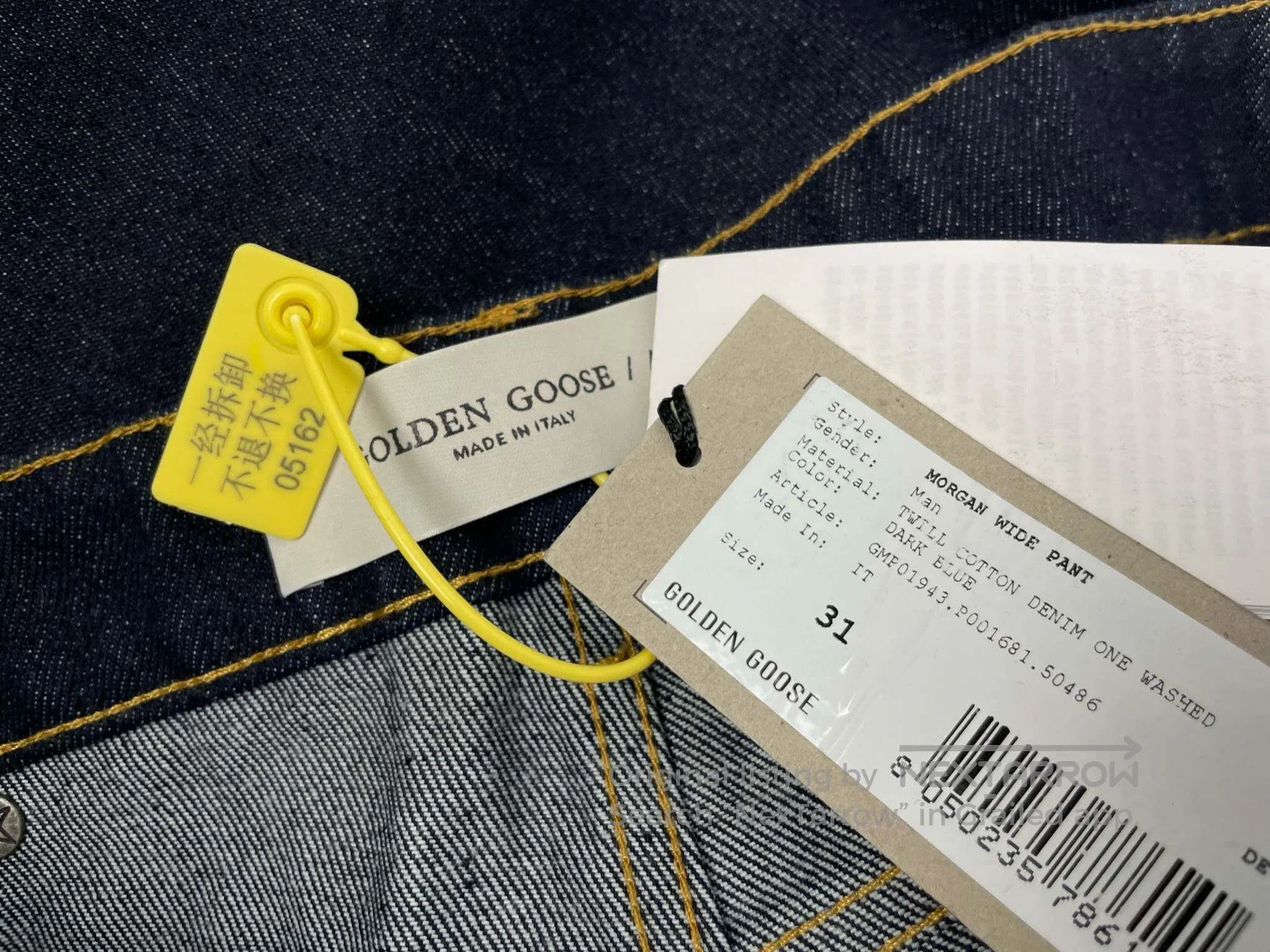 Golden Goose Golden Goose Wide Leg Jeans Size US 31 - 6 Thumbnail