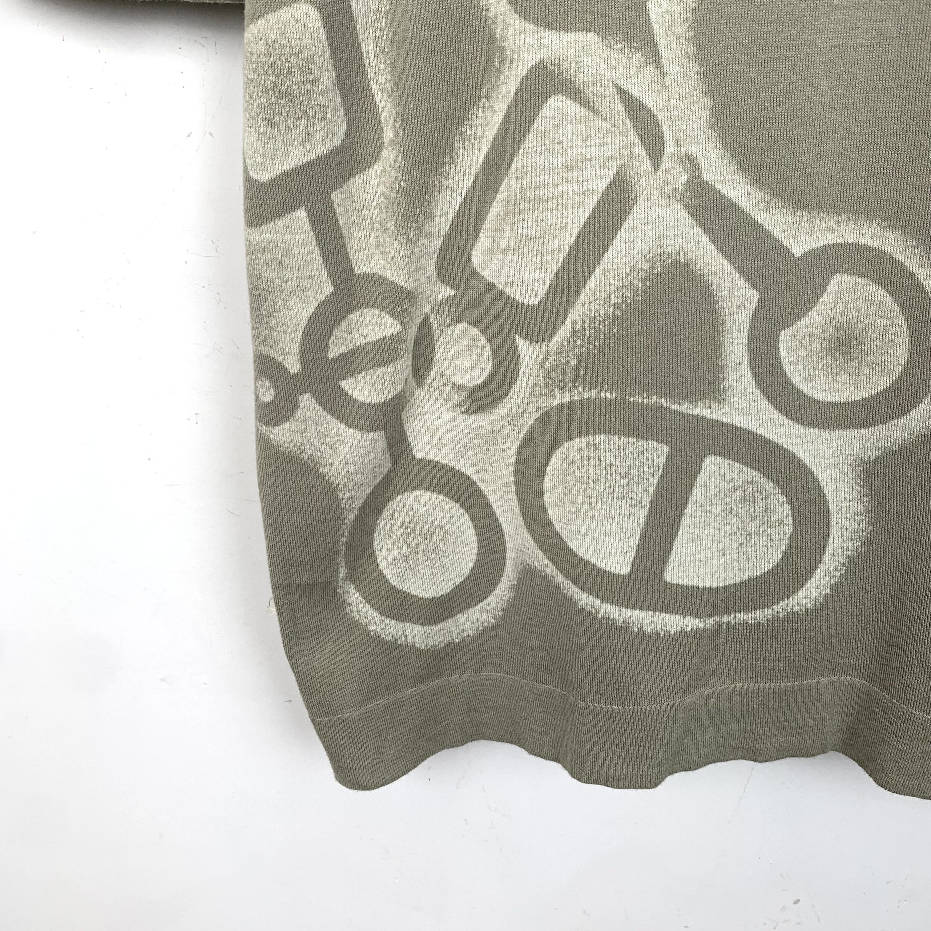 Hermes CM0032 Hermès Olive Green Graphic Cotton T-Shirt Size US XL / EU 56 / 4 - 4 Thumbnail
