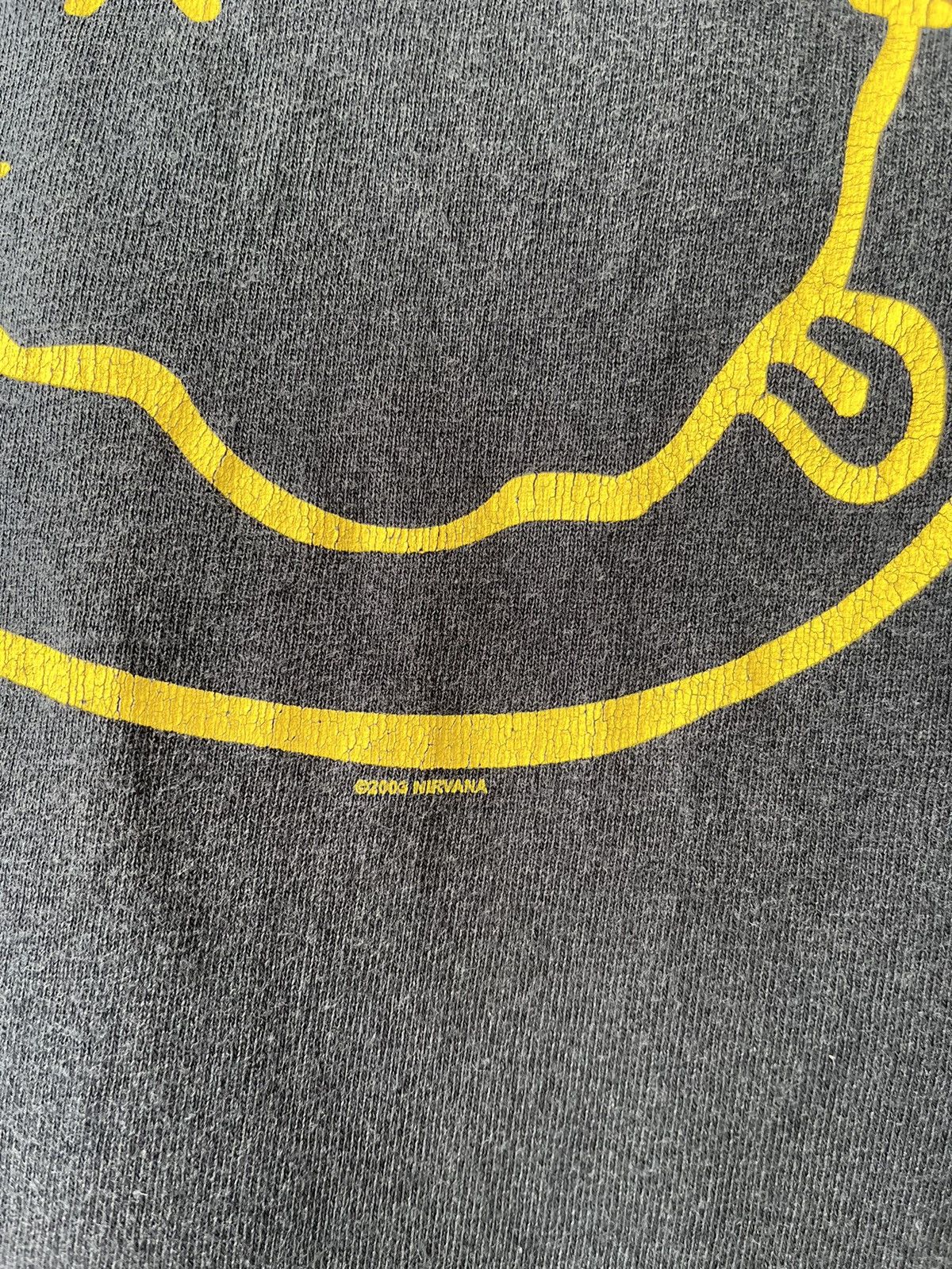 Band Tees × Vintage Vintage Nirvana 03’ Smiley Face Size US S / EU 44-46 / 1 - 3 Thumbnail