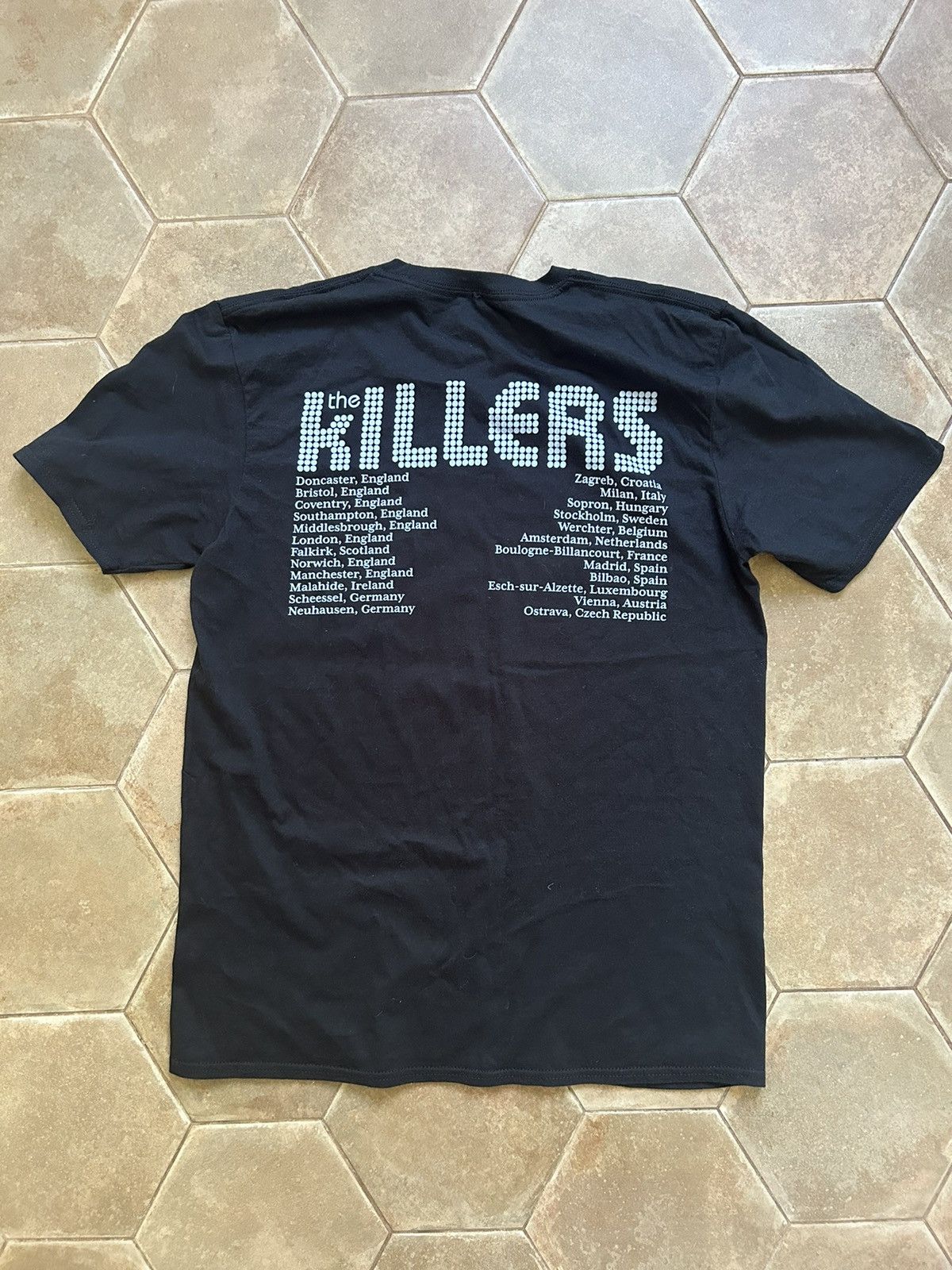 Band Tees THE KILLERS TOUR SHIRT Size US L / EU 52-54 / 3 - 6 Thumbnail