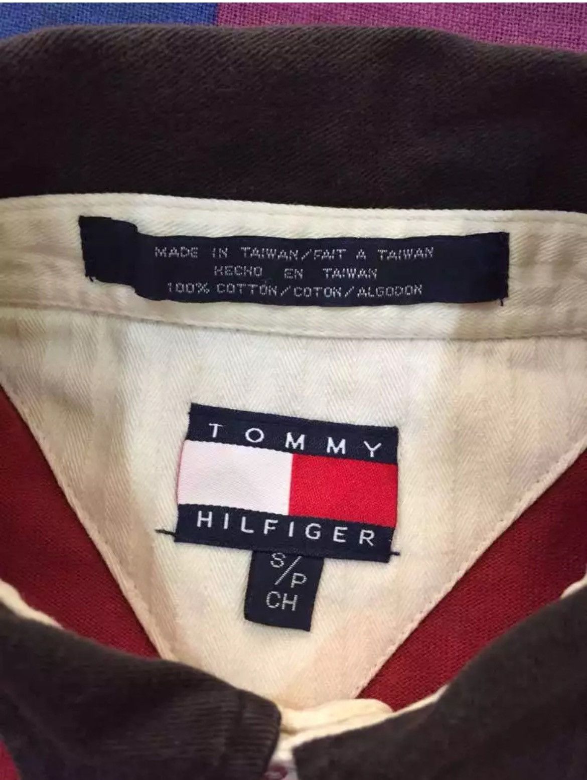 Tommy Hilfiger Vintage Tommy Hilfiger 90’s Motorcycle Ugly Big Logo BackHit Size US S / EU 44-46 / 1 - 4 Thumbnail