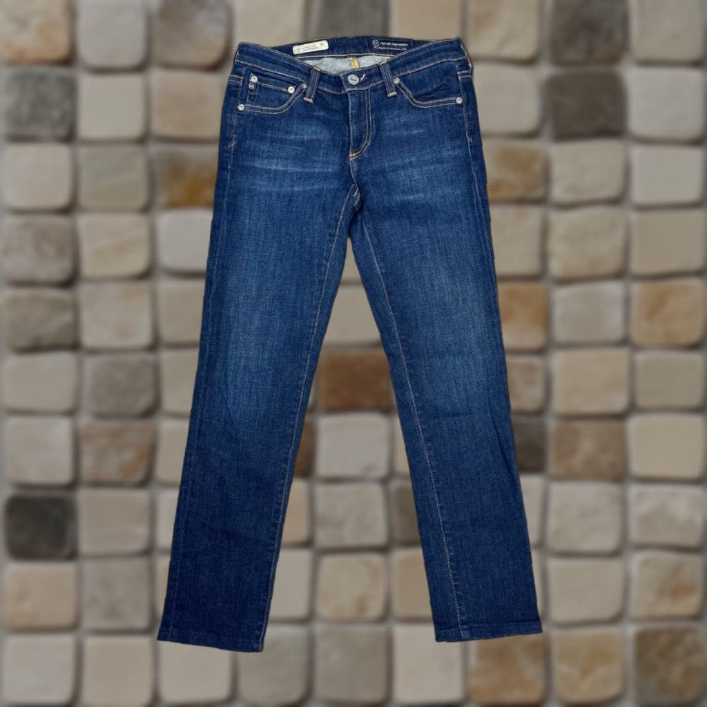 Vintage AG Adriano Goldschmied The Legging Jeans Womens 26R Blue Super Skinny Fit 26x26 Jeans Women Blue Skinny 2000s Womens (if applicable) Size 26" / US 2 / IT 38 - 1 Thumbnail