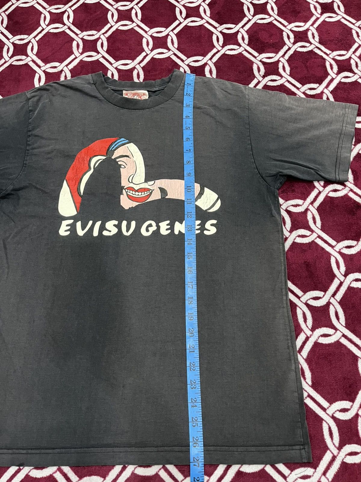 Evisu Evisu Genes Sun Faded Tshirt Size US M / EU 48-50 / 2 - 15 Thumbnail
