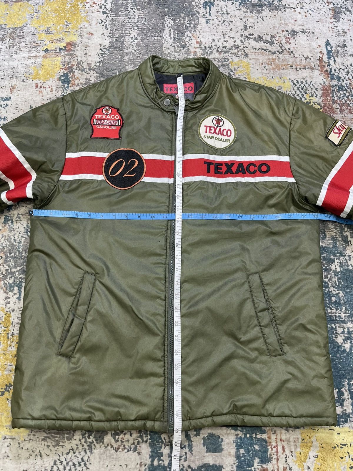 Sports Specialties Y2k Texaco Gasoline Racing Jacket Size US M / EU 48-50 / 2 - 2 Thumbnail