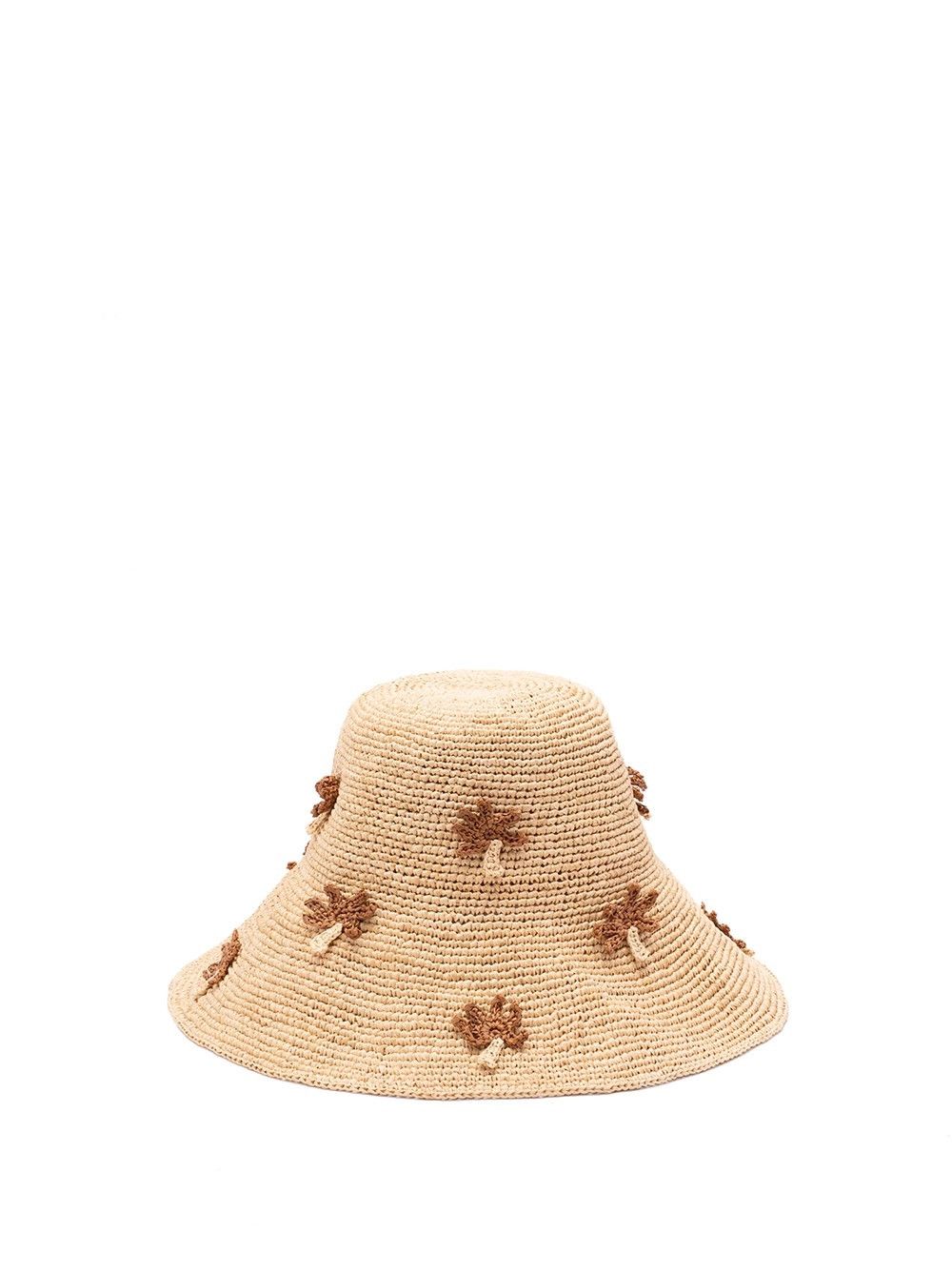 Alanui `Shadow Of The Palm` Raffia Hat Size ONE SIZE - 1 Thumbnail