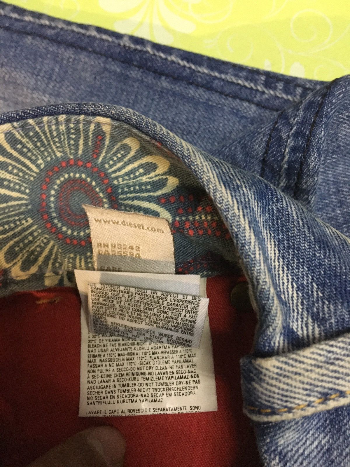 Diesel × Vintage Diesel wonnha Size 33" - 12 Thumbnail