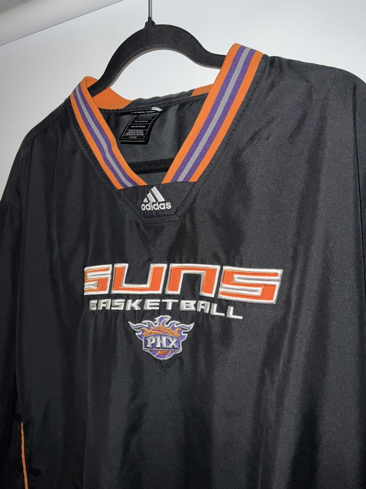 Adidas × NBA Phoenix Suns Adidas Pullover Jacket Windbreaker Size US XL / EU 56 / 4 - 3 Thumbnail