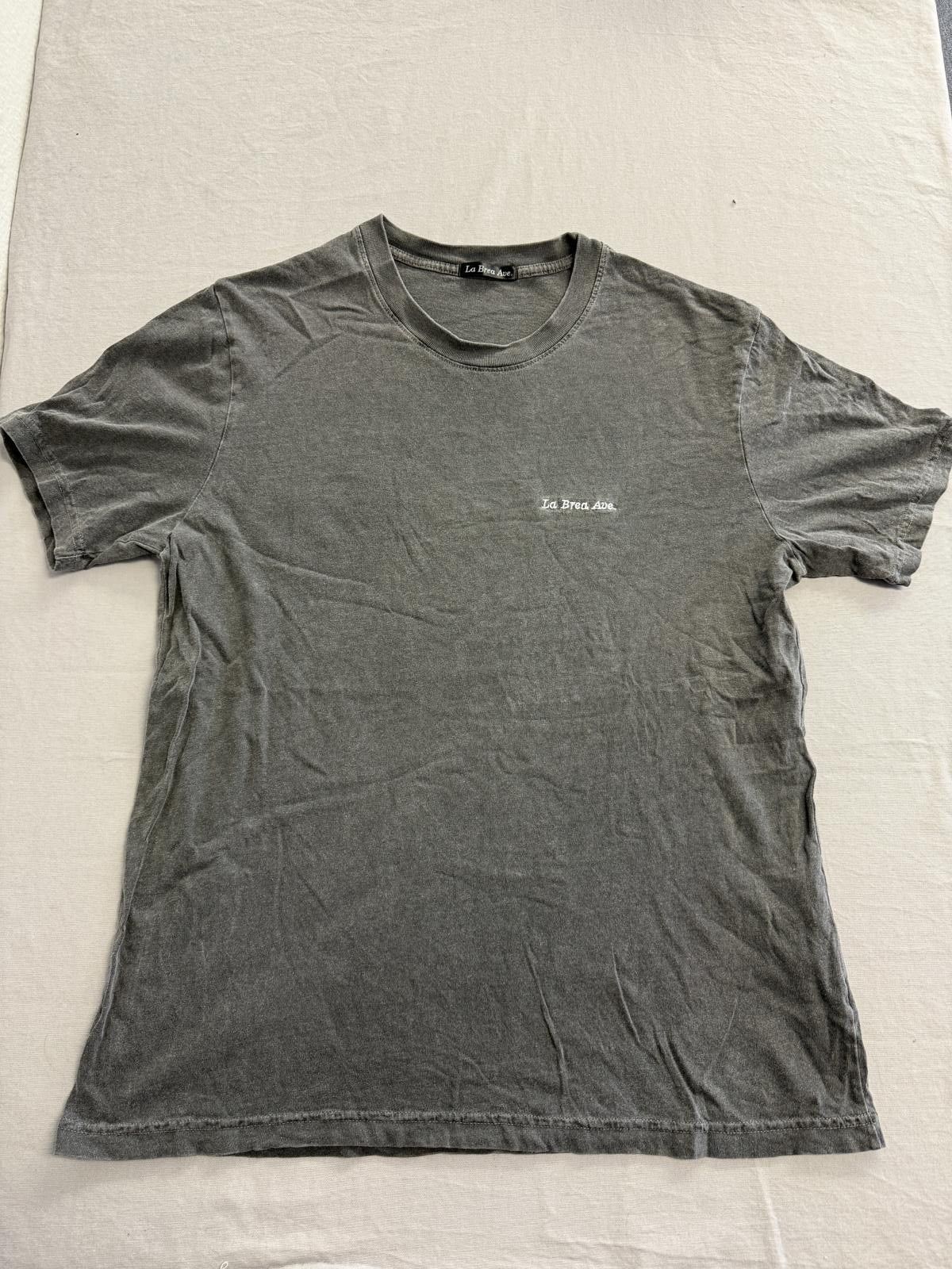 Designer Faded La Brea Ave T-shirt Los Angeles Made in USA QR Code -L Size US L / EU 52-54 / 3 - 1 Thumbnail