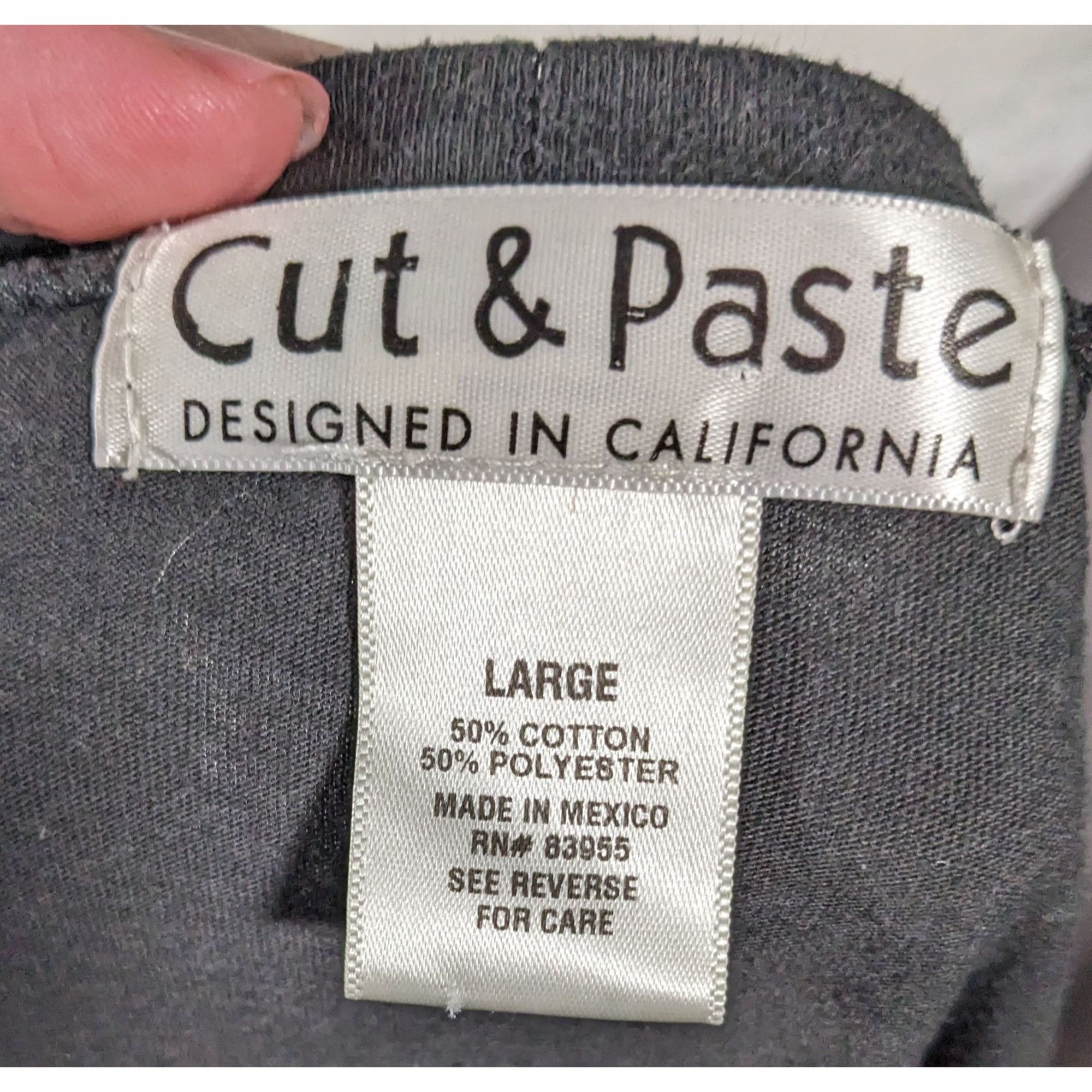 Other Cut & Paste Retro Distressed Rock * Roll Tee Size Large Size L / US 10 / IT 46 - 3 Thumbnail