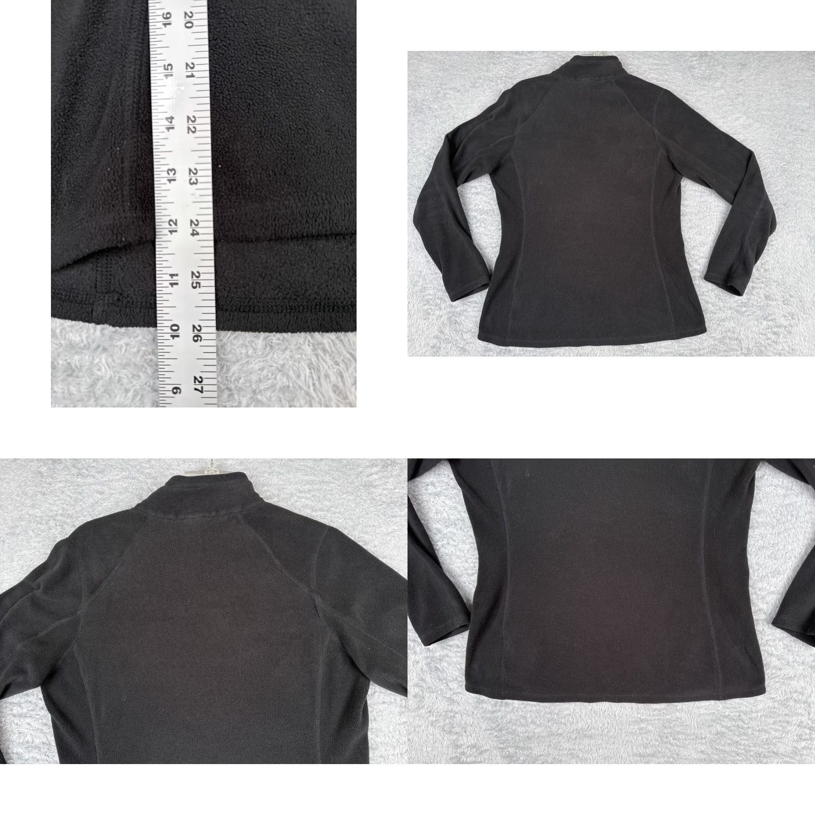 The North Face The North Face Sweatshirt Women M Black Pullover Mock Neck 1/4 Zip Fleece Logo Sports Outdoor Shirt Womens Size M / US 6-8 / IT 42-44 - 9 Thumbnail