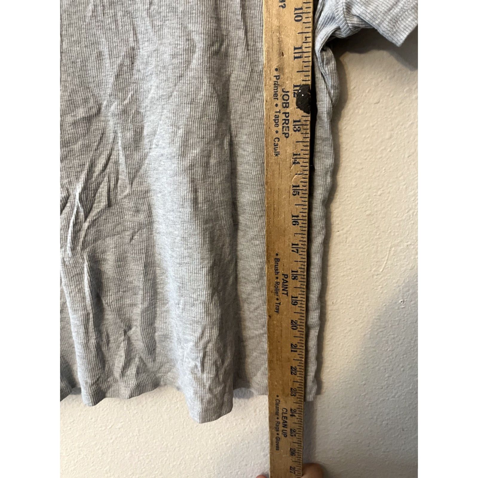 H&M H&M Shirt Women XL Gray Logo Cotton Modal Jersey Short Sleeve T-Shirt Womens Size XL / US 12-14 / IT 48-50 - 5 Thumbnail