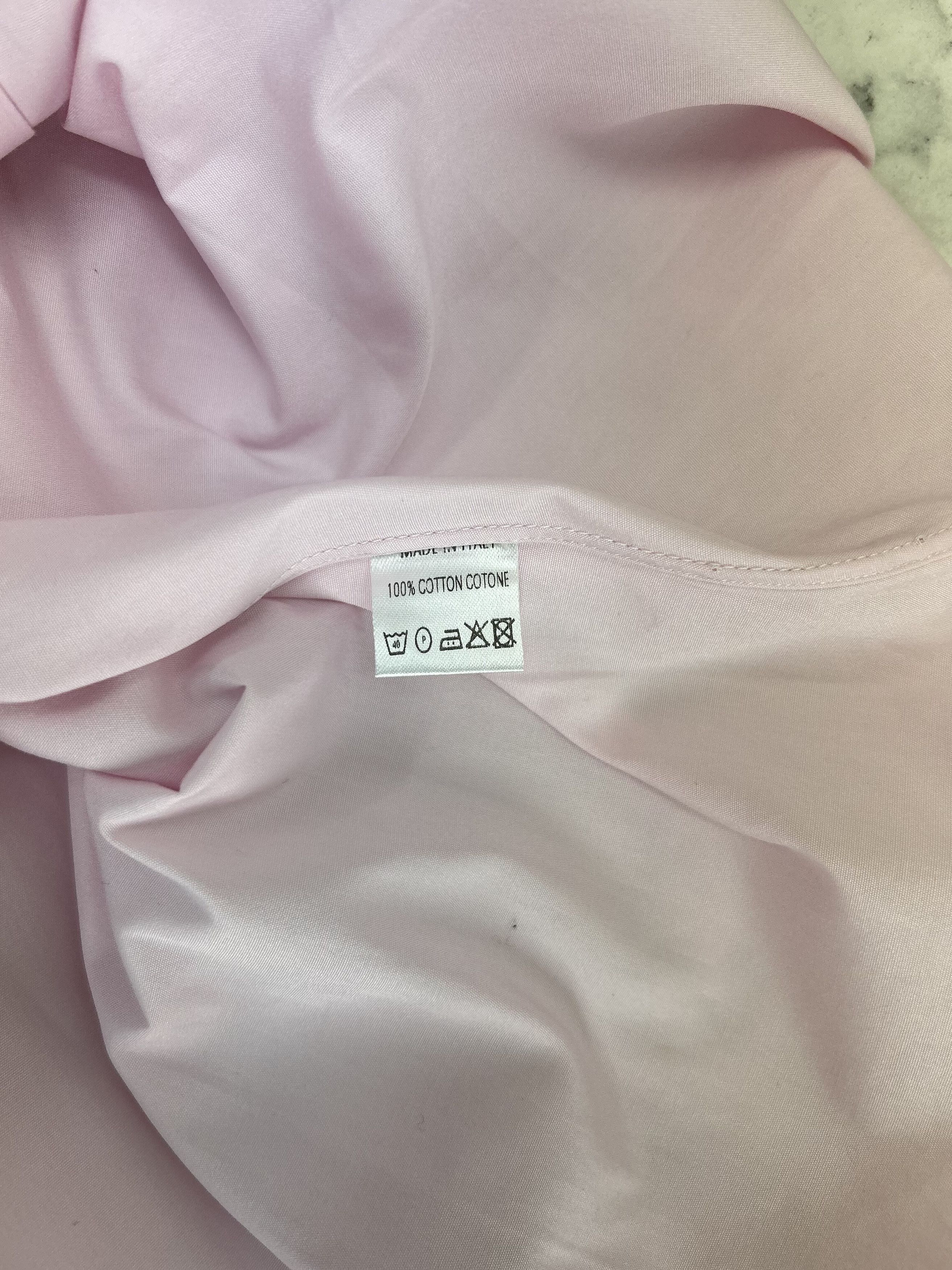 Gucci Gucci Pink Classic Dress Shirt - Slim Fit Size US L / EU 52-54 / 3 - 5 Thumbnail
