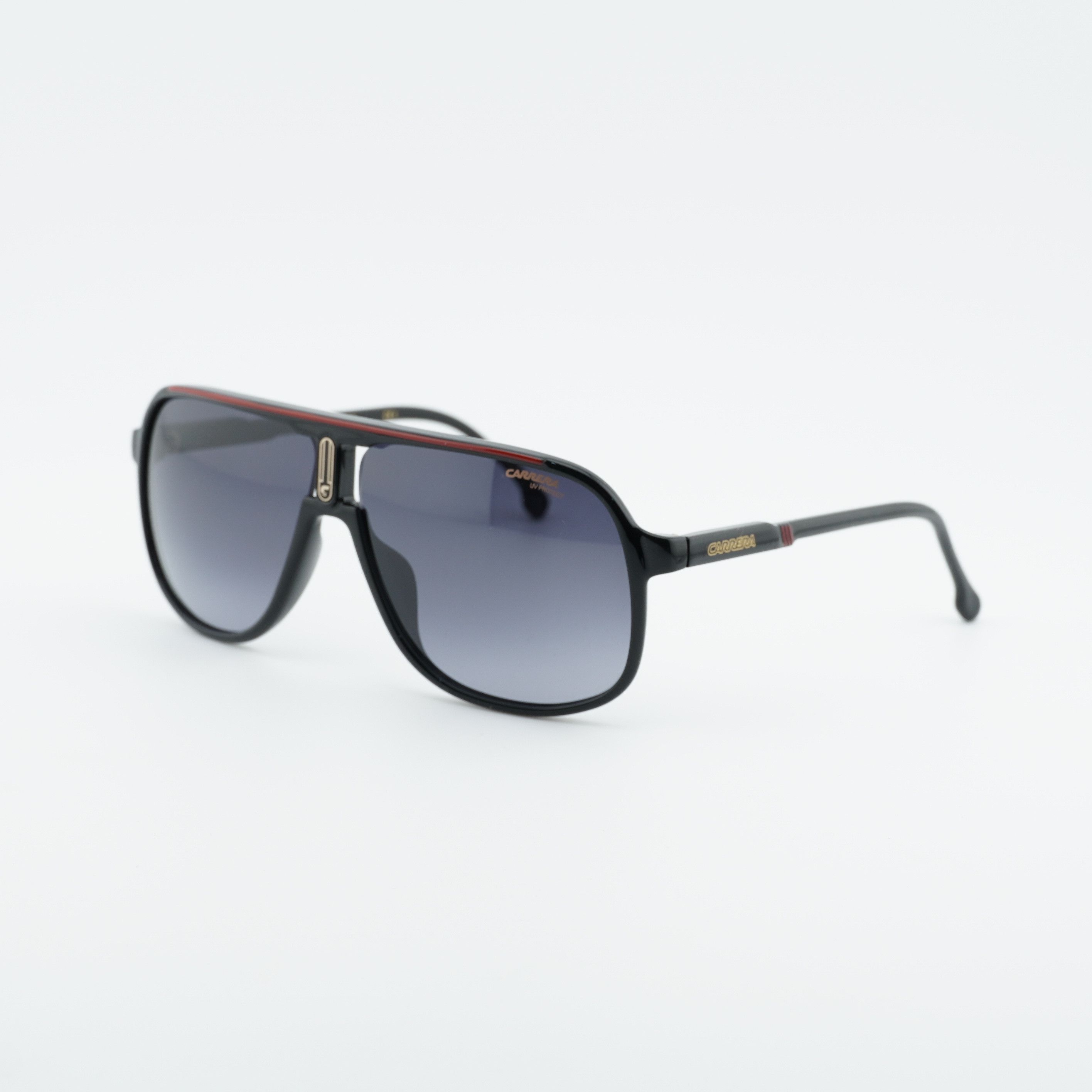Carrera CARRERA 1047/S 0OIT 9O Sunglasses Black Aviator Frame Size ONE SIZE - 1 Thumbnail