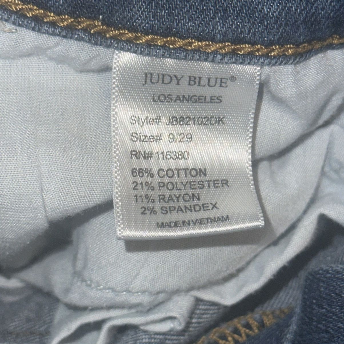 Judy Blue Judy Blue Relaxed Fit ankle jeans Size 29" - 7 Thumbnail