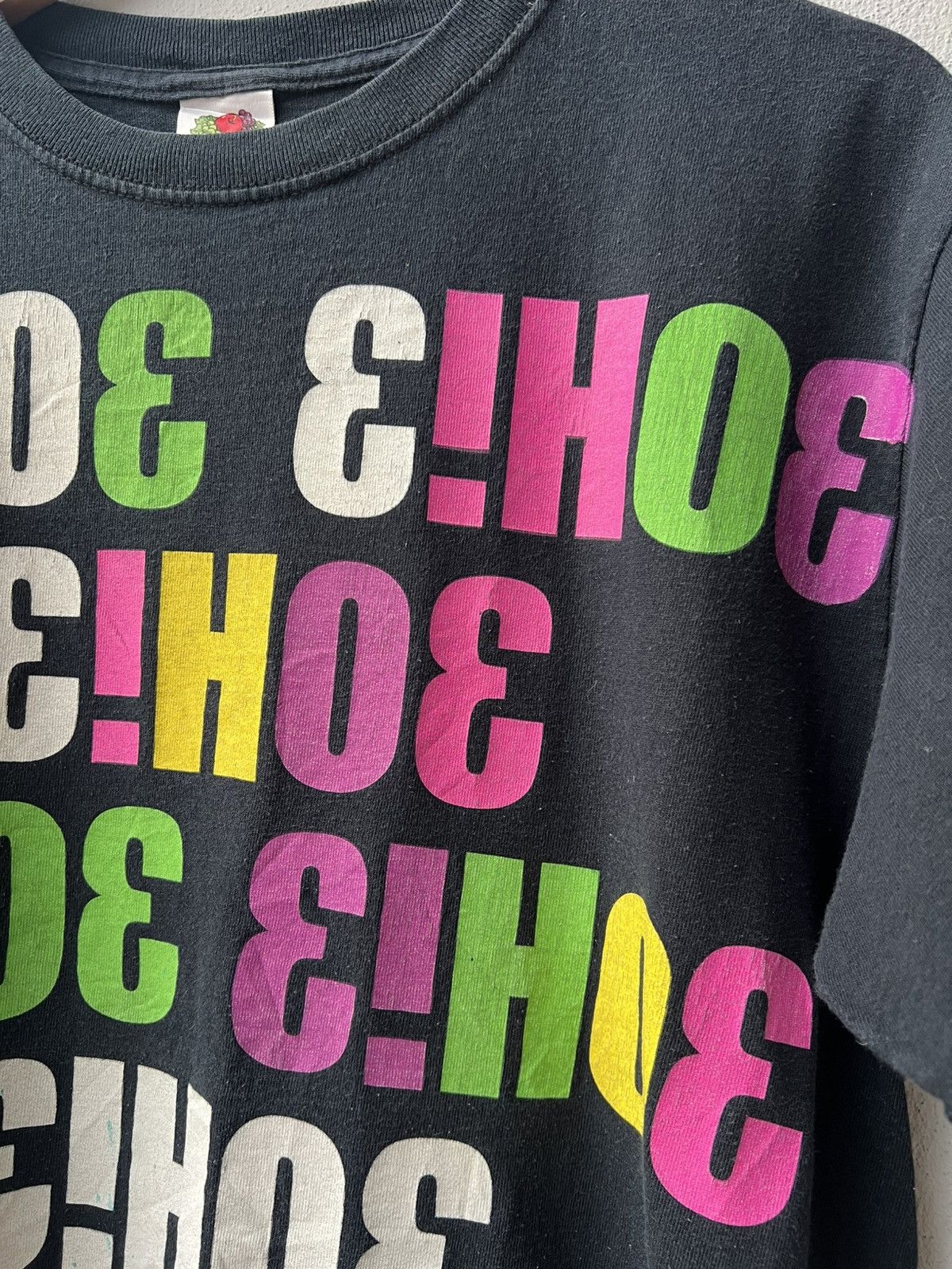 Band Tees Vintage Rare 3OH!3 Spell Out All Over Tee Size US M / EU 48-50 / 2 - 6 Thumbnail