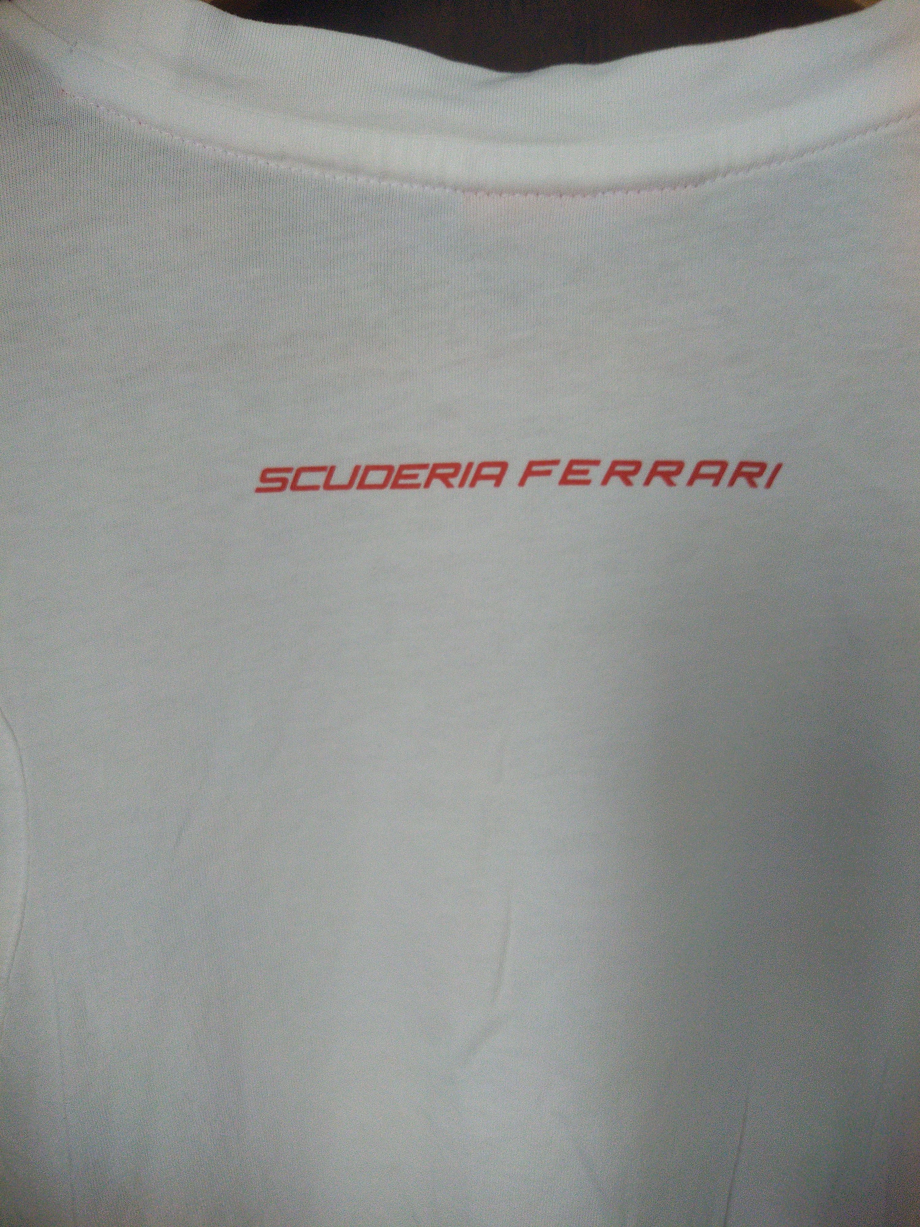 Ferrari × Puma Scuderia Ferrari Team T-Shirt Italian Stripe White Size US S / EU 44-46 / 1 - 3 Thumbnail