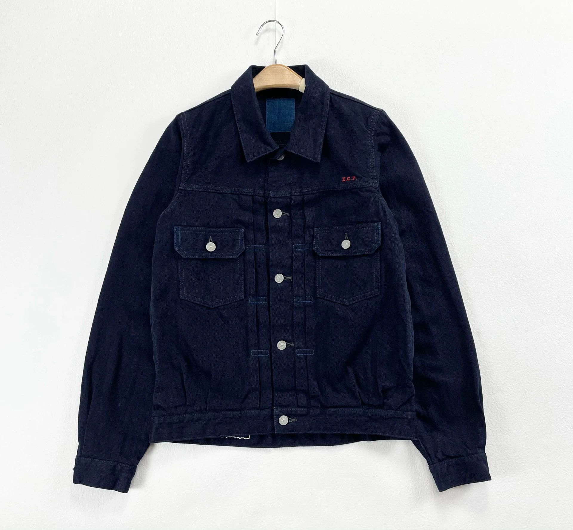 Visvim visvim ict jumbo 101 natural dye denim jacket Size US M / EU 48-50 / 2 - 1 Thumbnail
