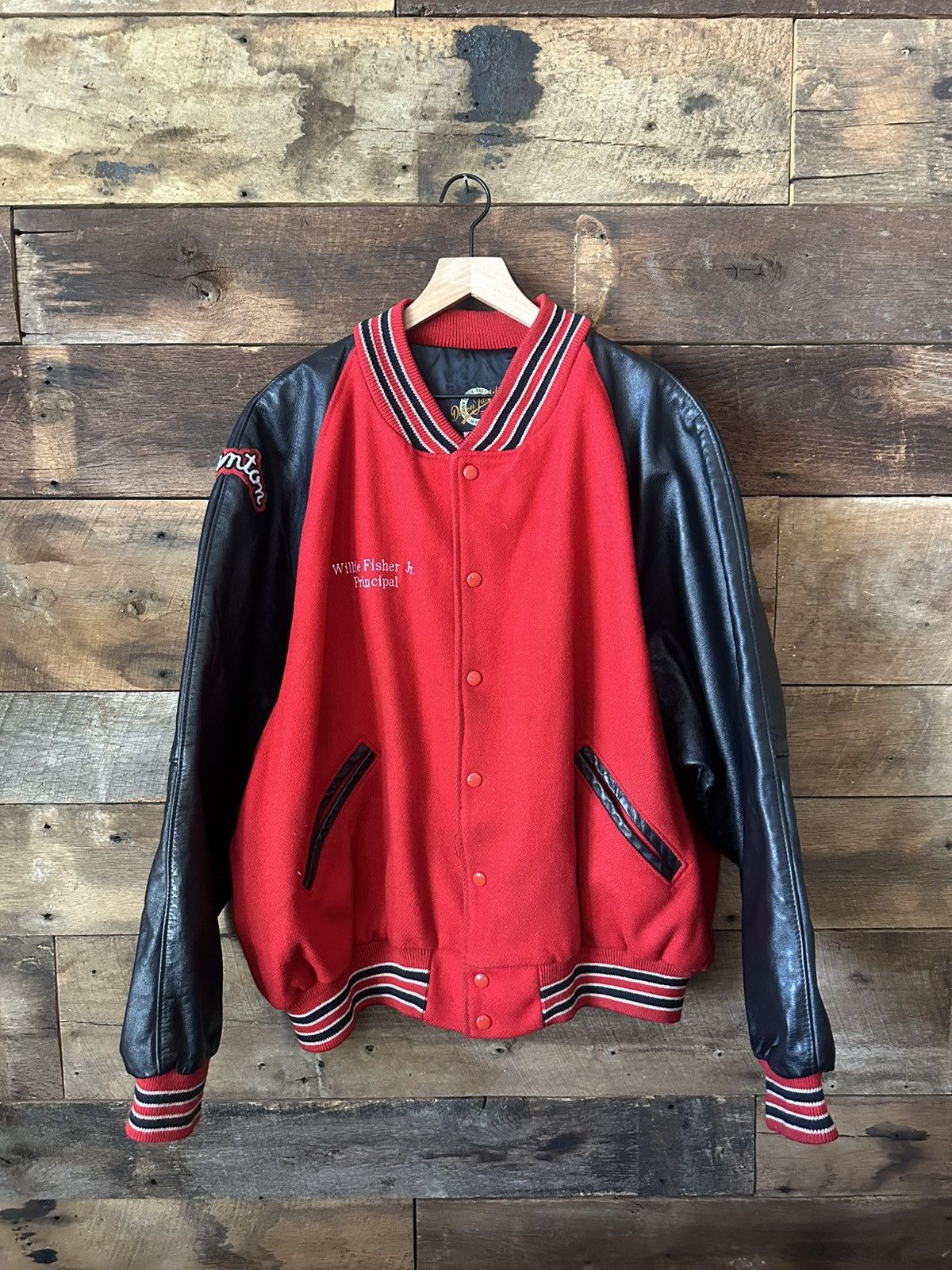 Dehen 1920 90s Dehen1920 Varsity Jacket - Boxy Fit - XL Short Size US XL / EU 56 / 4 - 1 Thumbnail