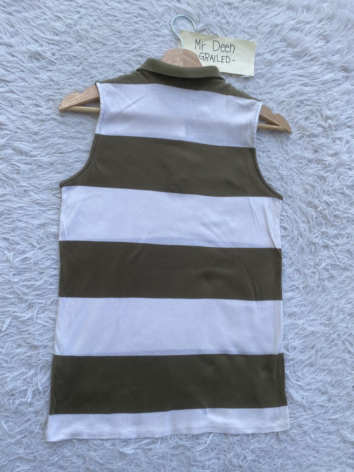 Christian Dior Monsieur Rare Christian Dior Sports Stripes Sleeveless Top Size M / US 6-8 / IT 42-44 - 15 Thumbnail