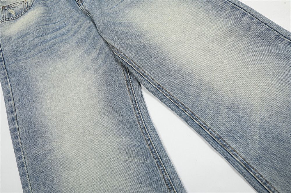 Japanese Brand × Jean American retro washed loose casual flared jeans Size US 32 / EU 48 - 6 Thumbnail