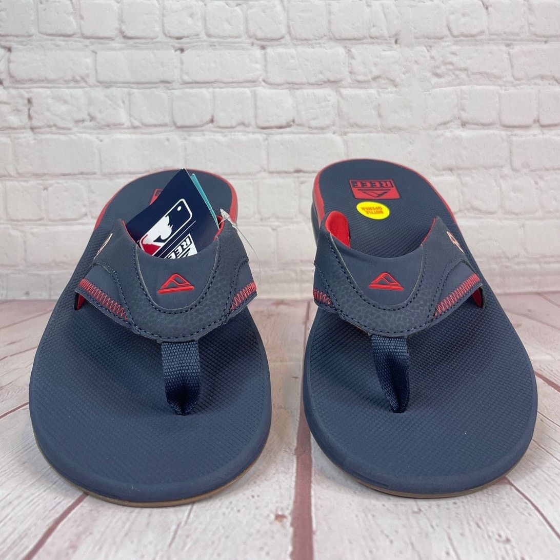 REEF Reef Fanning x MLB Boston Red Sox Sandals Mens Sz 13 Size US 13 / EU 46 - 6 Thumbnail