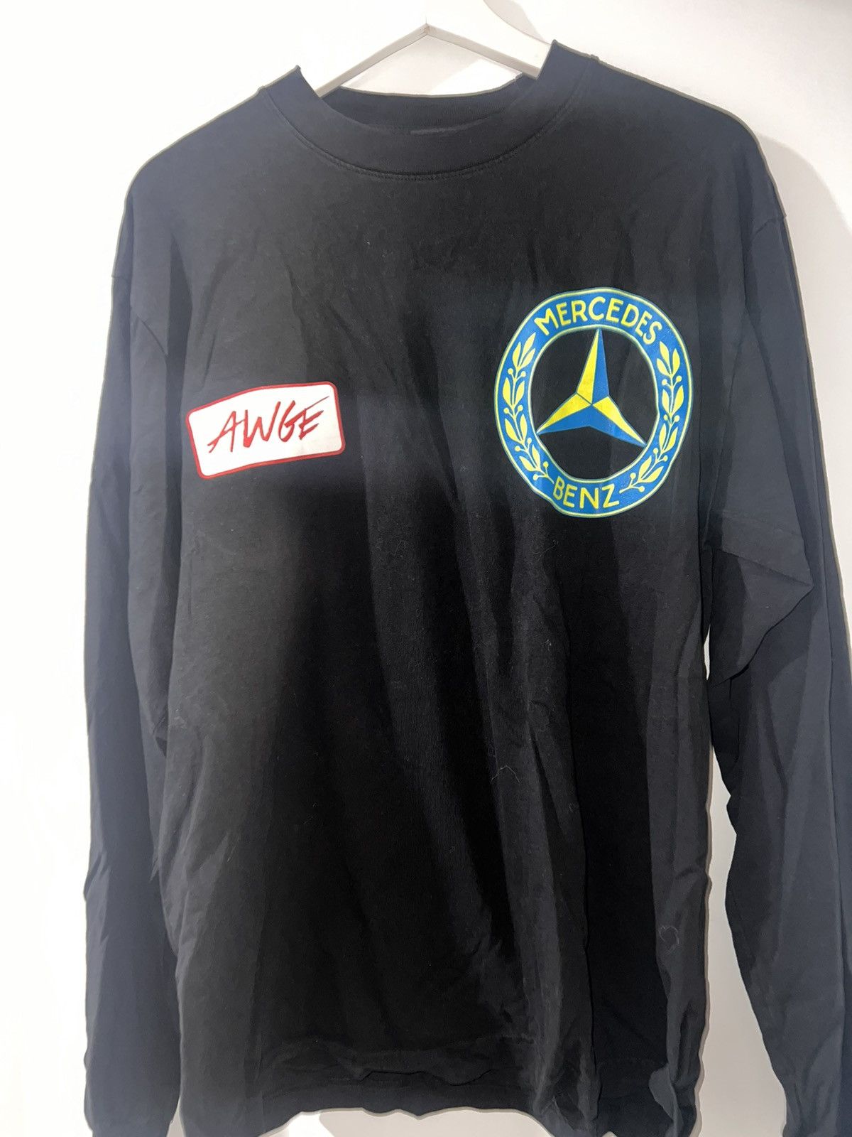 マンション火災 Awge X Mercedes Benz L/S Tee | lasgranadasoaxaca.com