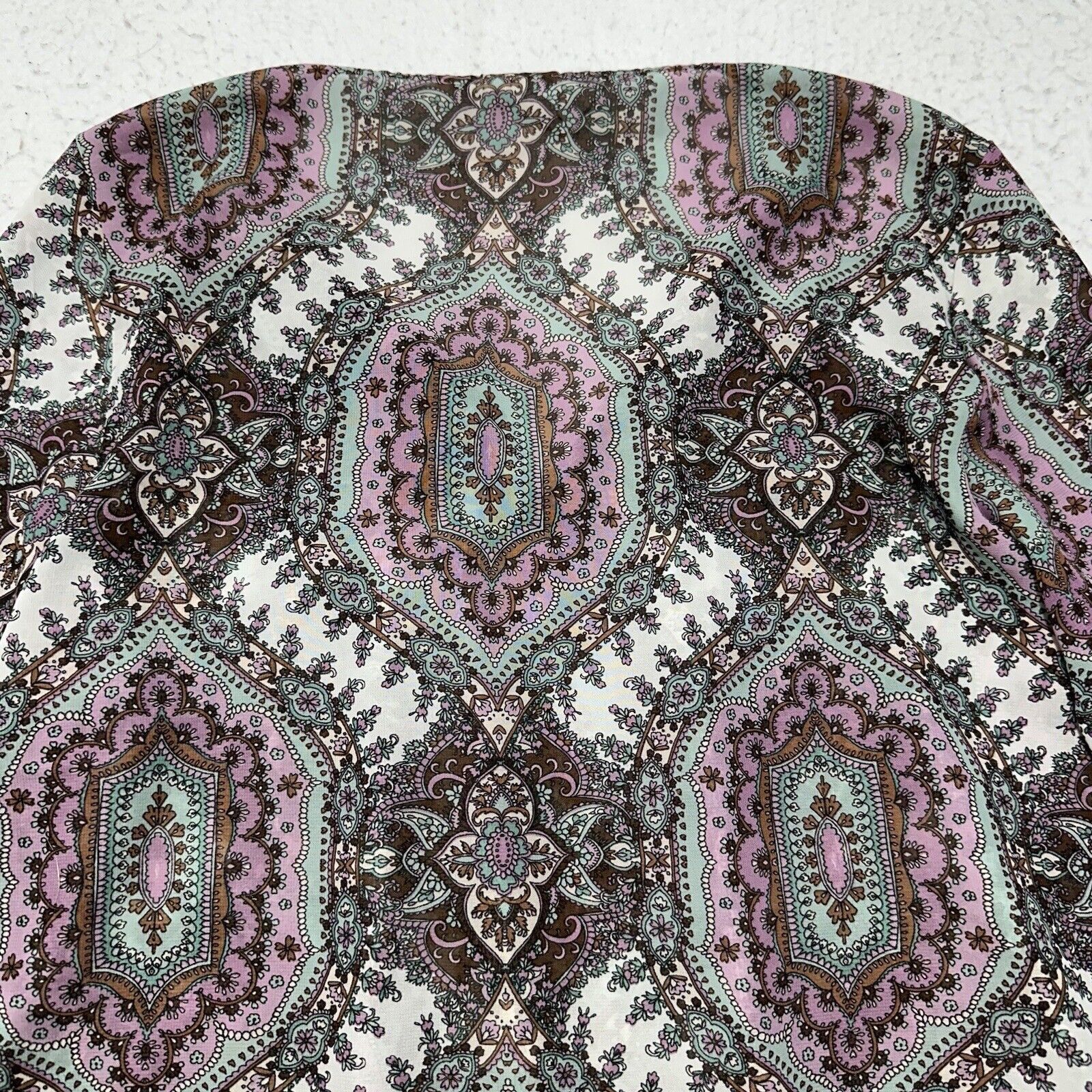 Wrangler Wrangler Large Lightweight Blouse Ornate Patterned Colorful Size L / US 10 / IT 46 - 10 Thumbnail