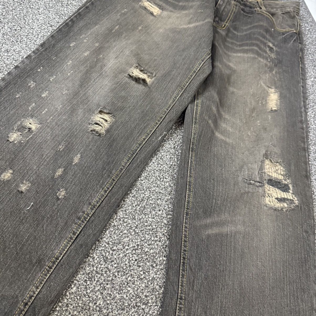 Japanese Brand 🔥🇯🇵 Vintage 90s Baggy Distressed Ill Pant Size US 34 / EU 50 - 5 Thumbnail