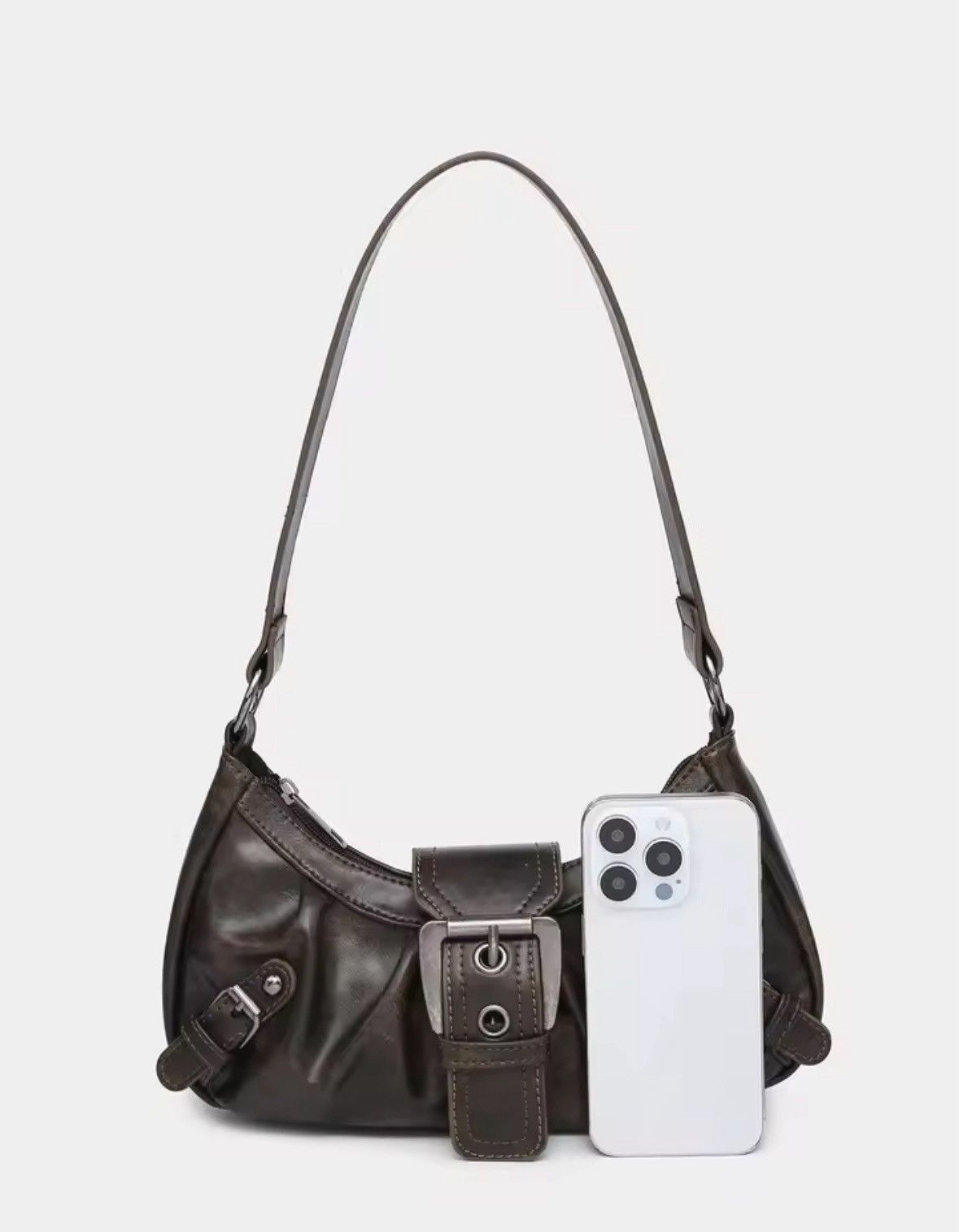 Japanese Brand spring hot selling Maillard style retro style small bag Size ONE SIZE - 5 Thumbnail