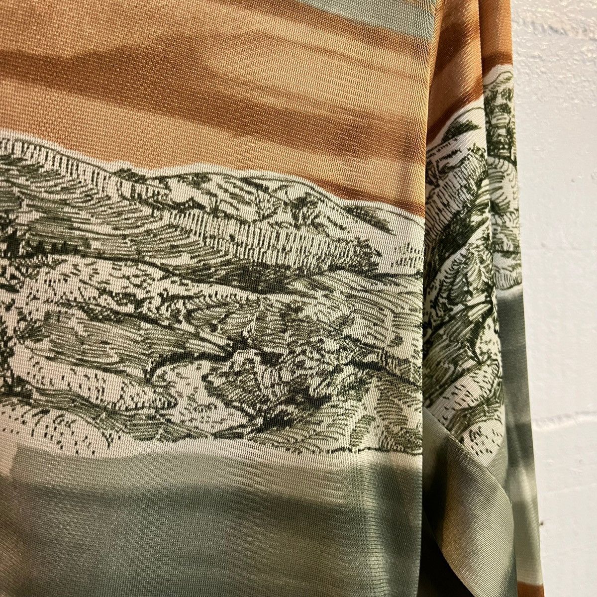 Vintage True Vintage 70’s Landscape Long Sleeve Button Up Shirt Size US M / EU 48-50 / 2 - 5 Thumbnail