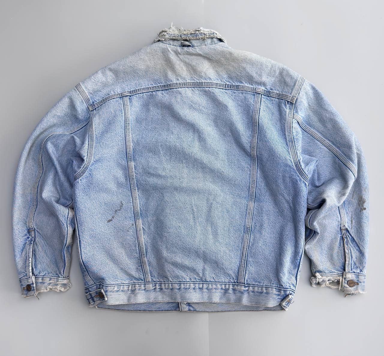 Carhartt 90’S CARHARTT SUNFADED DISTRESSED DETROIT JACKET Size US L / EU 52-54 / 3 - 4 Thumbnail
