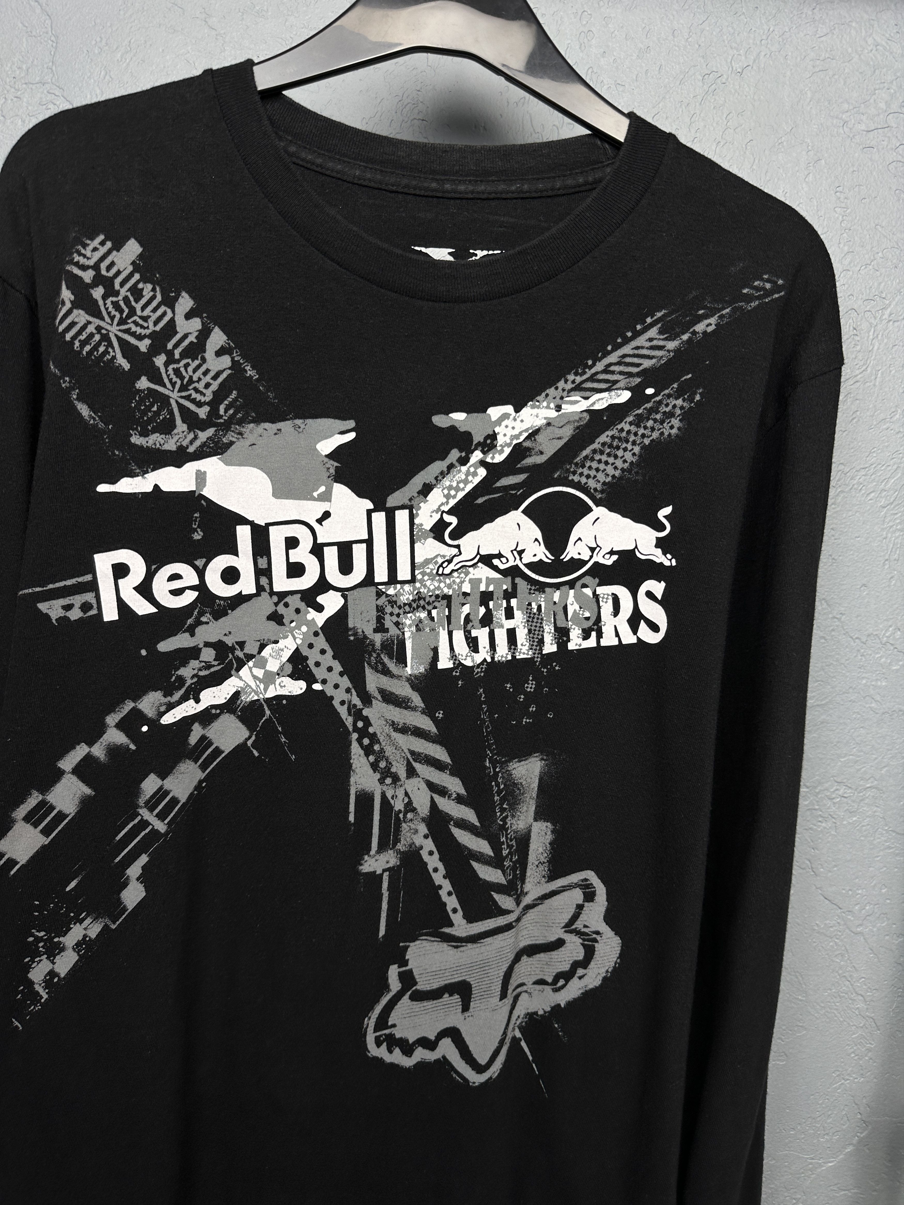 Red Bull Red Bull Fighters Freestyle Motocross Mens T-Shirt Size US M / EU 48-50 / 2 - 2 Thumbnail