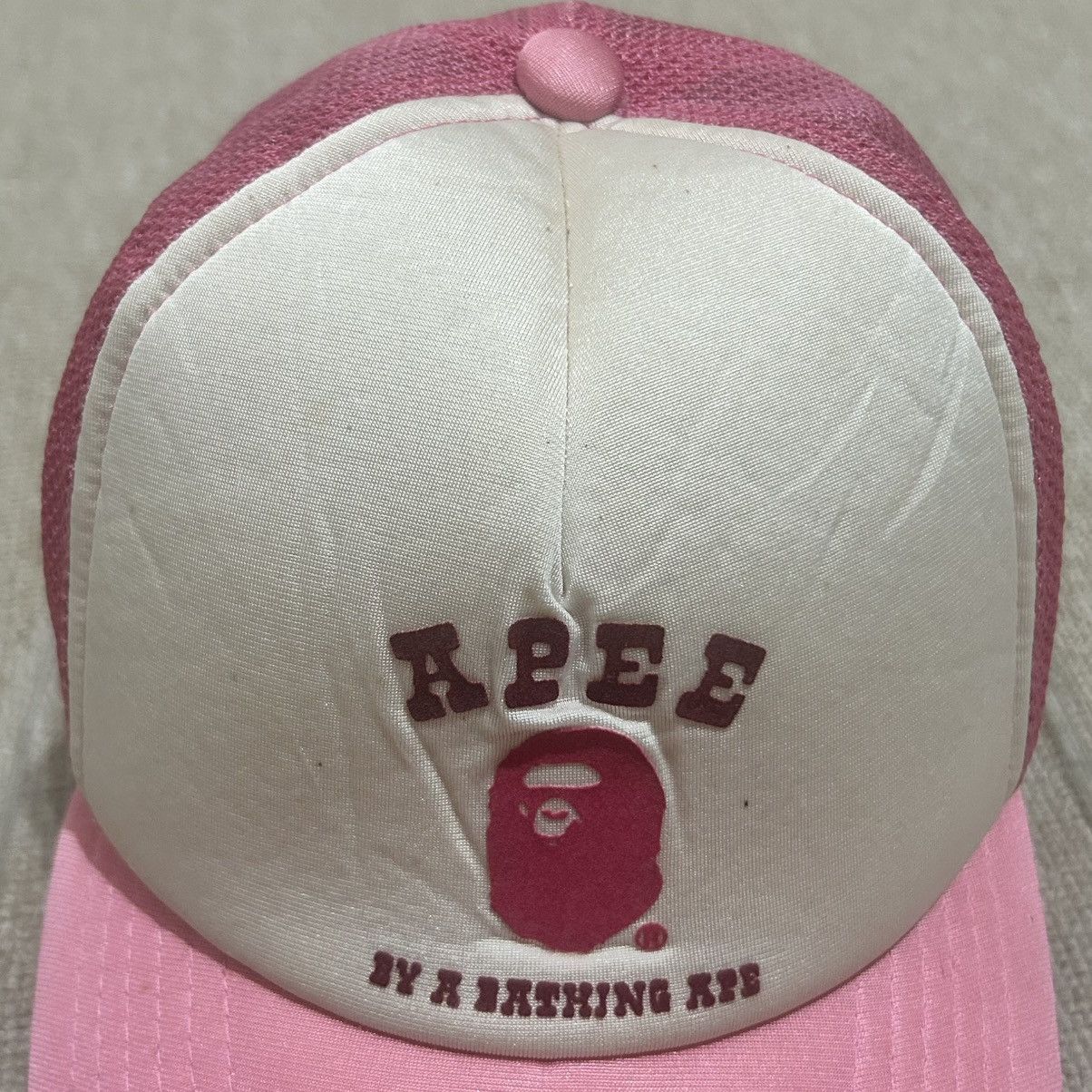 RARE 2006 Bape Apee Pink Cap