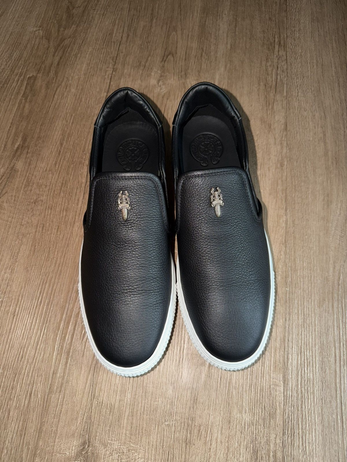 Chrome Hearts Chrome Hearts Leather Slip On Size US 8 / EU 41 - 7 Thumbnail