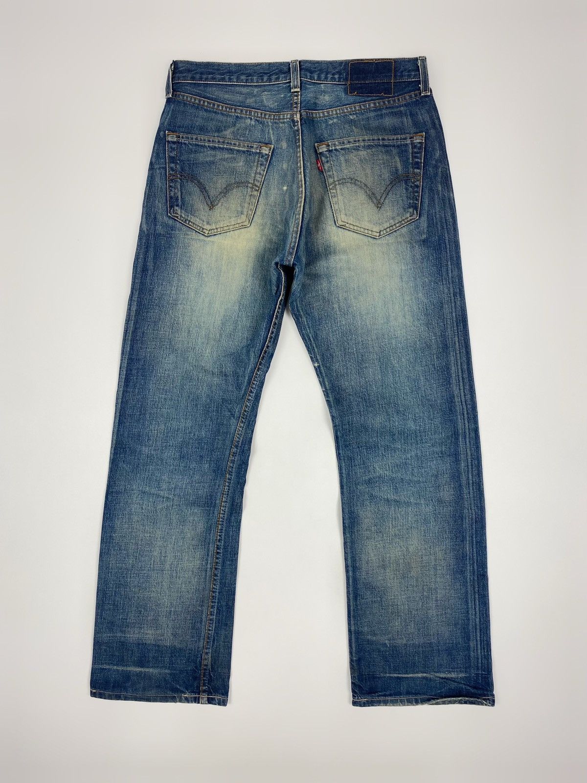 Levi's Y2K Vintage Distressed Levi’s 501 Mud Wash Denim Pants 32X30 Size US 32 / EU 48 - 8 Thumbnail