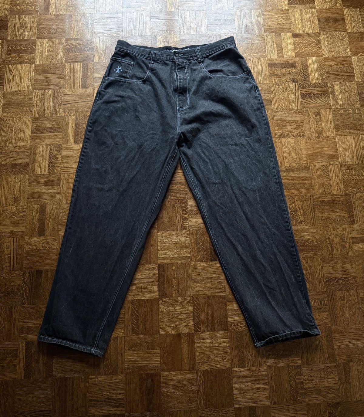 Vintage Vintage Y2K Knockout Baggy Denim Jeans Size US 40 / EU 56 - 2 Thumbnail