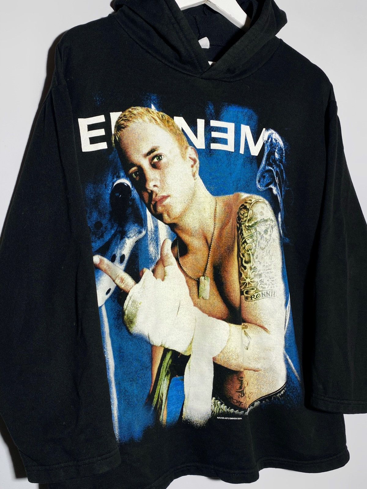 Eminem × Rap Tees × Vintage Vintage Eminem Slim Shady 2004 Rap Band Hoodie Size US M / EU 48-50 / 2 - 4 Thumbnail