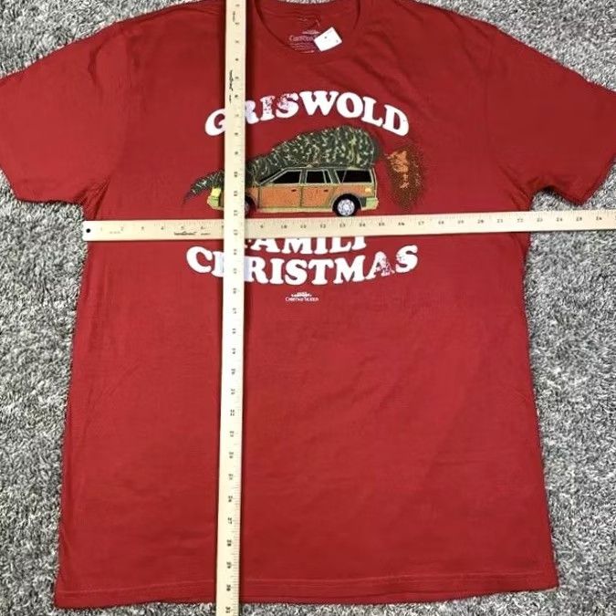 Ripple Junction NWT Griswold Family Christmas Tee Shirt Size XL National Lampoon'S Vacation Size US XL / EU 56 / 4 - 4 Thumbnail