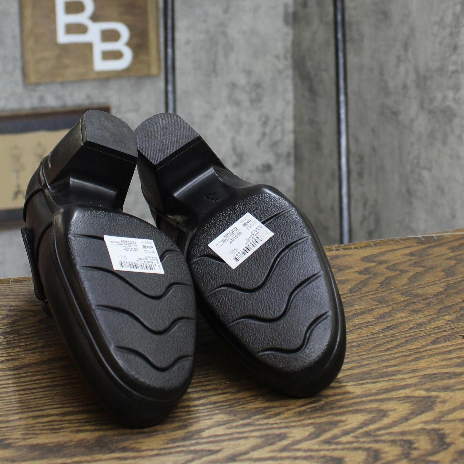 Clarks NWT Clarks Emslie Lulin Pumps 26129221 Black Leather 9.5M Size US 9.5 / IT 39.5 - 5 Thumbnail