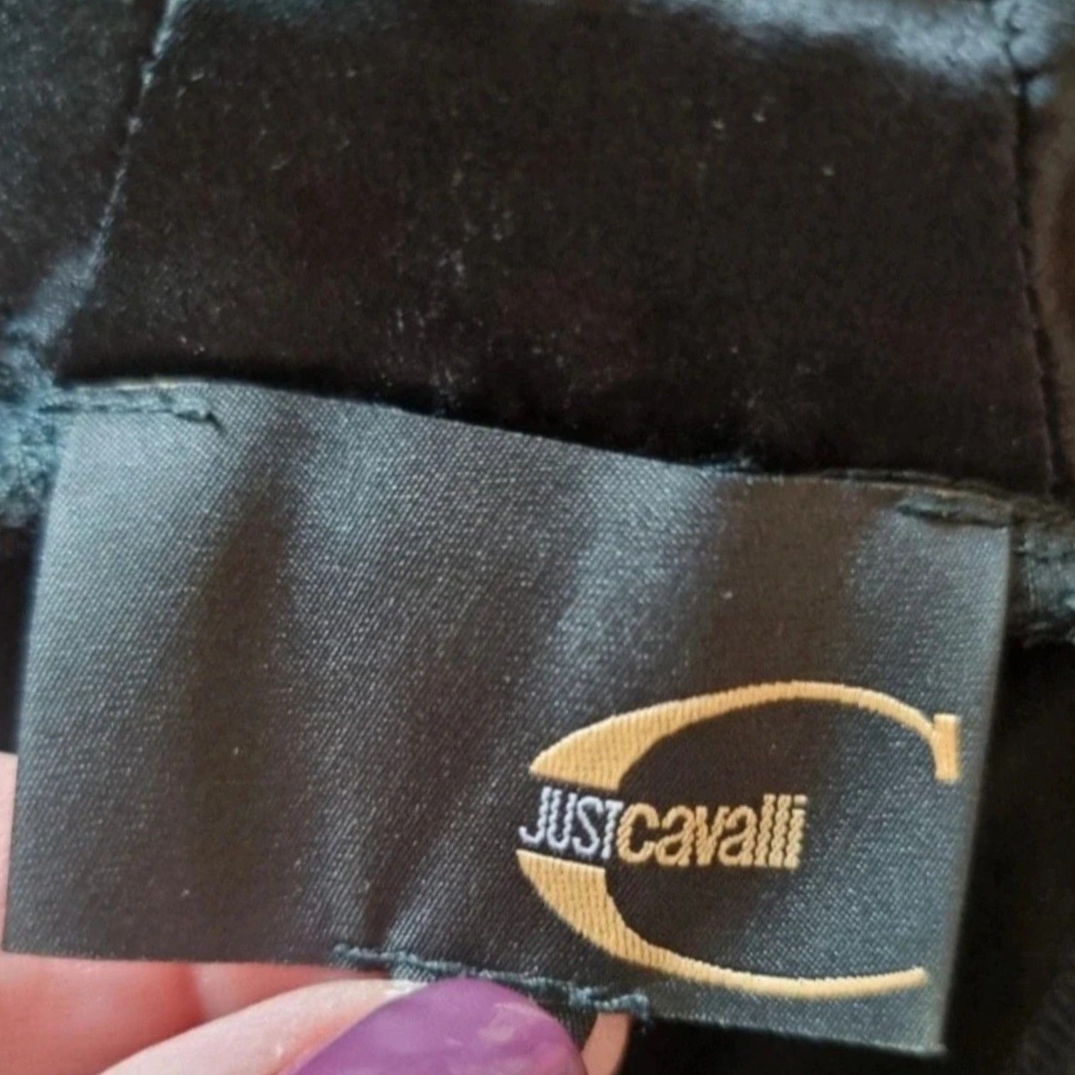 Just Cavalli × Roberto Cavalli Just Cavalli Ruffled V-Neck Ruched Midi Dress early 2000s Size S / US 4 / IT 40 - 3 Thumbnail