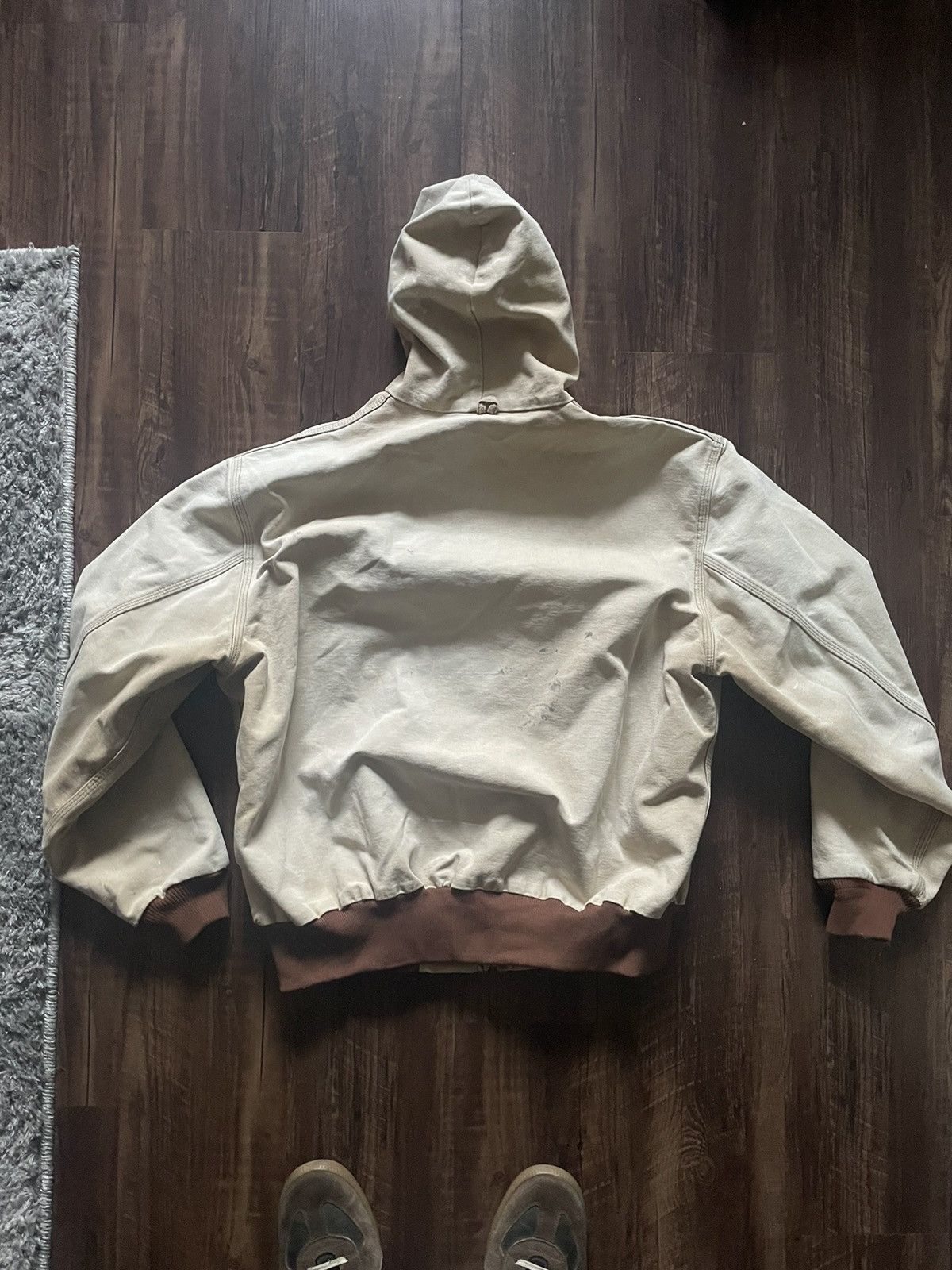 Carhartt Vintage Tan and Brown Carhartt Jacket Size US M / EU 48-50 / 2 - 5 Thumbnail