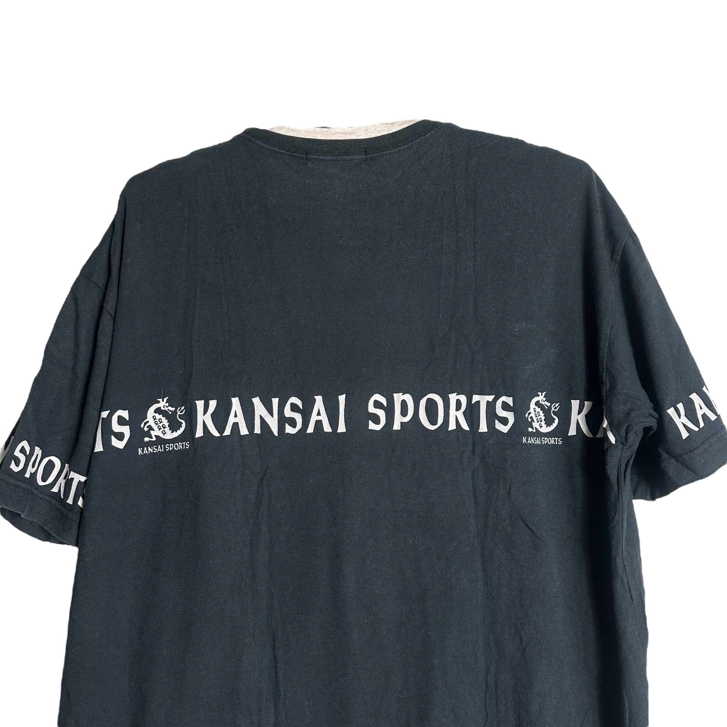 Kansai Yamamoto 🔥RARE🔥Vintage Kansai Sports Dragon Kansai Yamamoto T-shirt Size US M / EU 48-50 / 2 - 4 Thumbnail