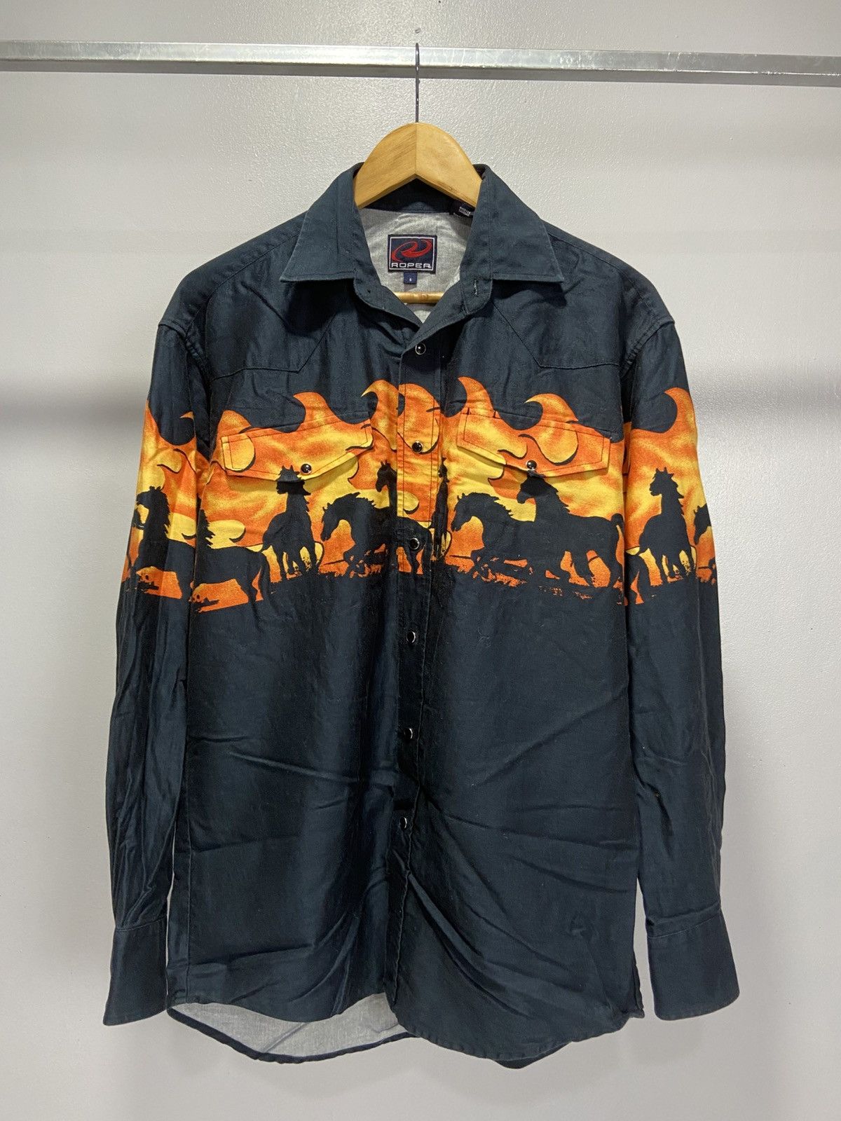 Roper Roper western shirt snap button up Size US S / EU 44-46 / 1 - 1 Thumbnail