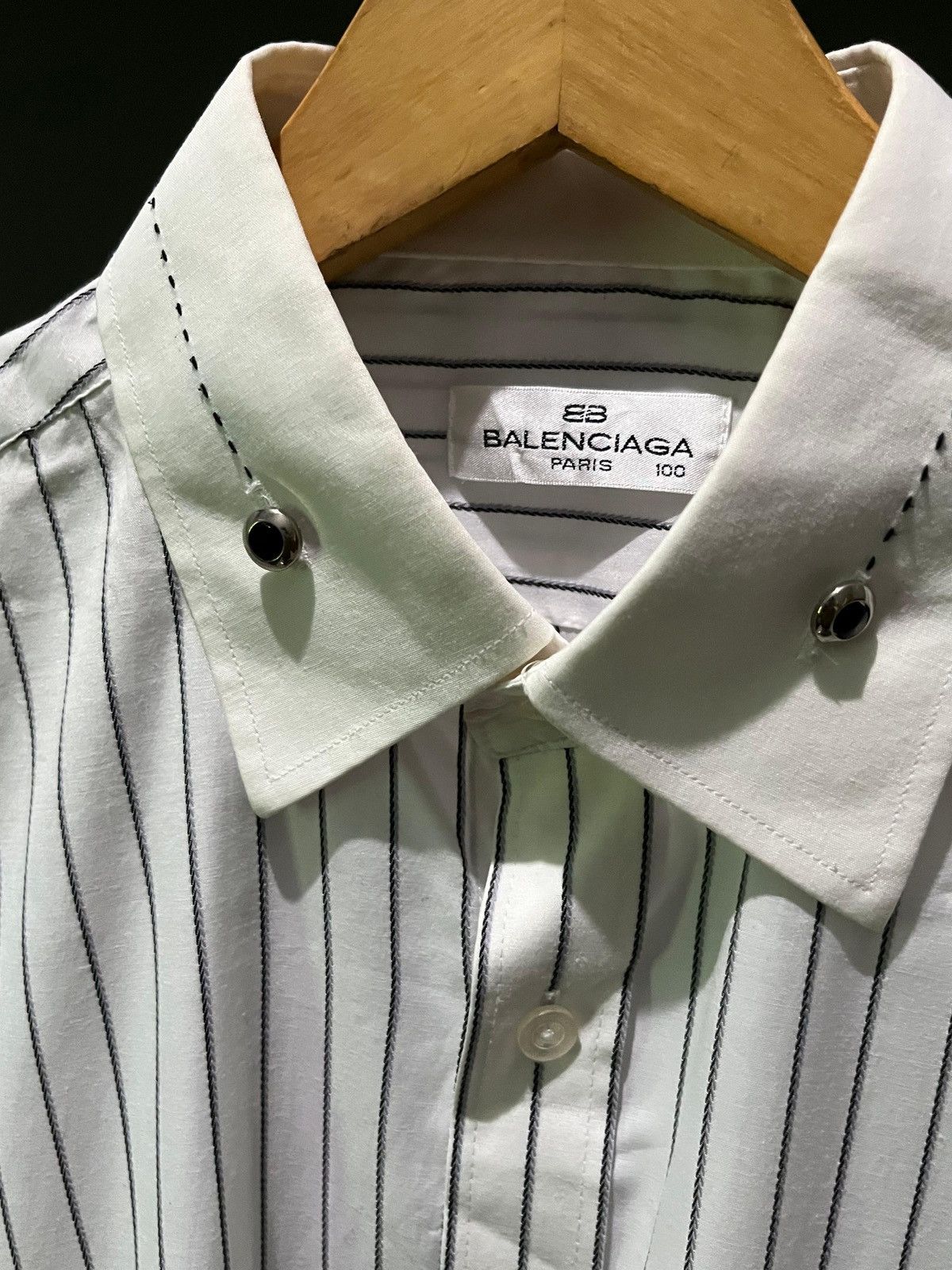 Balenciaga Bundle ❤️‍🔥Vintage Balenciaga Double layer Shirt Size US L / EU 52-54 / 3 - 10 Thumbnail