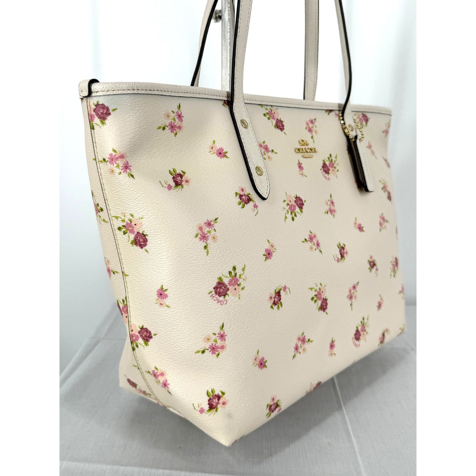 Coach Limited Ed. Coach City Tote Daisy Print Chalk Multi F29487 Size ONE SIZE - 15 Thumbnail